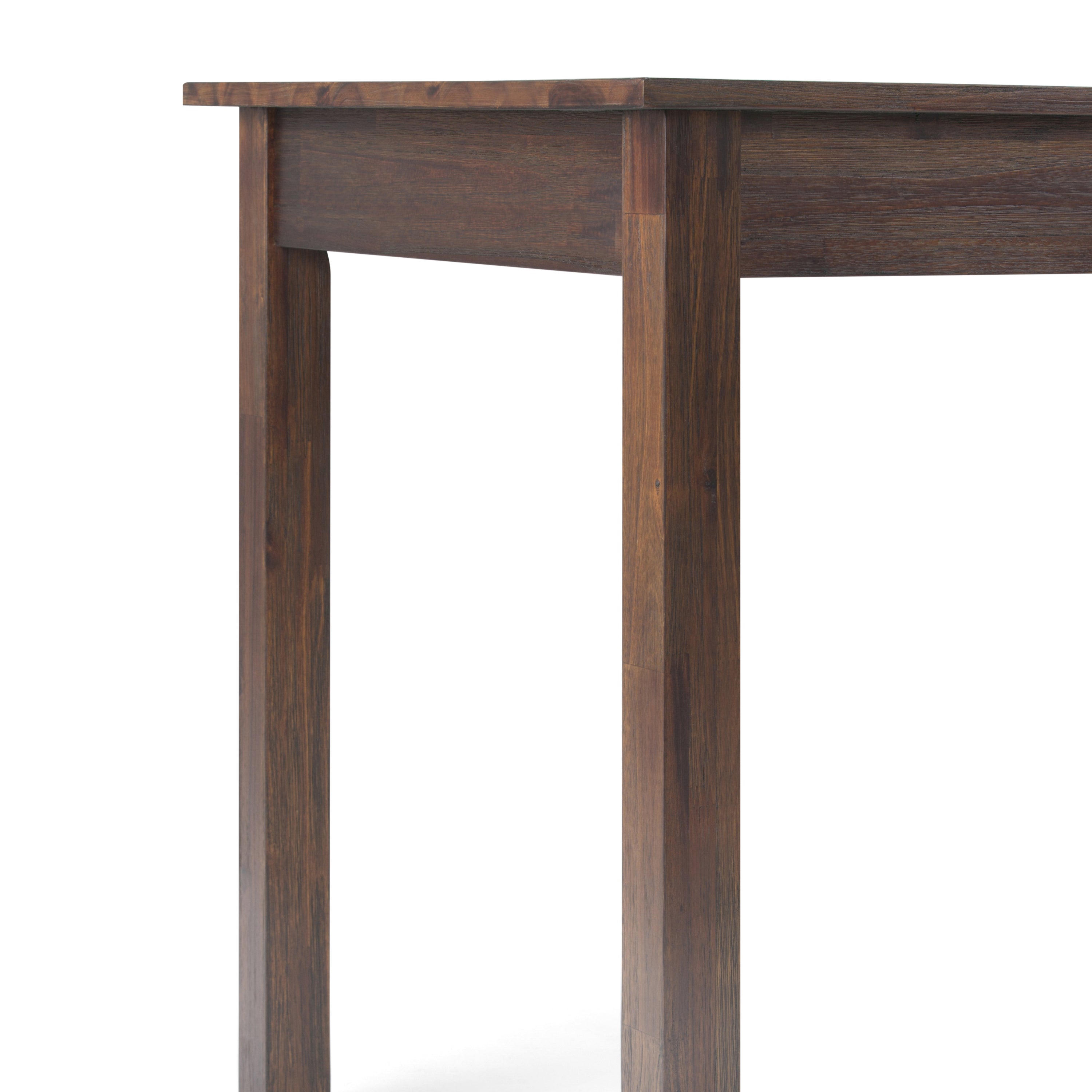 Monroe - Desk - Distressed Charcoal Brown