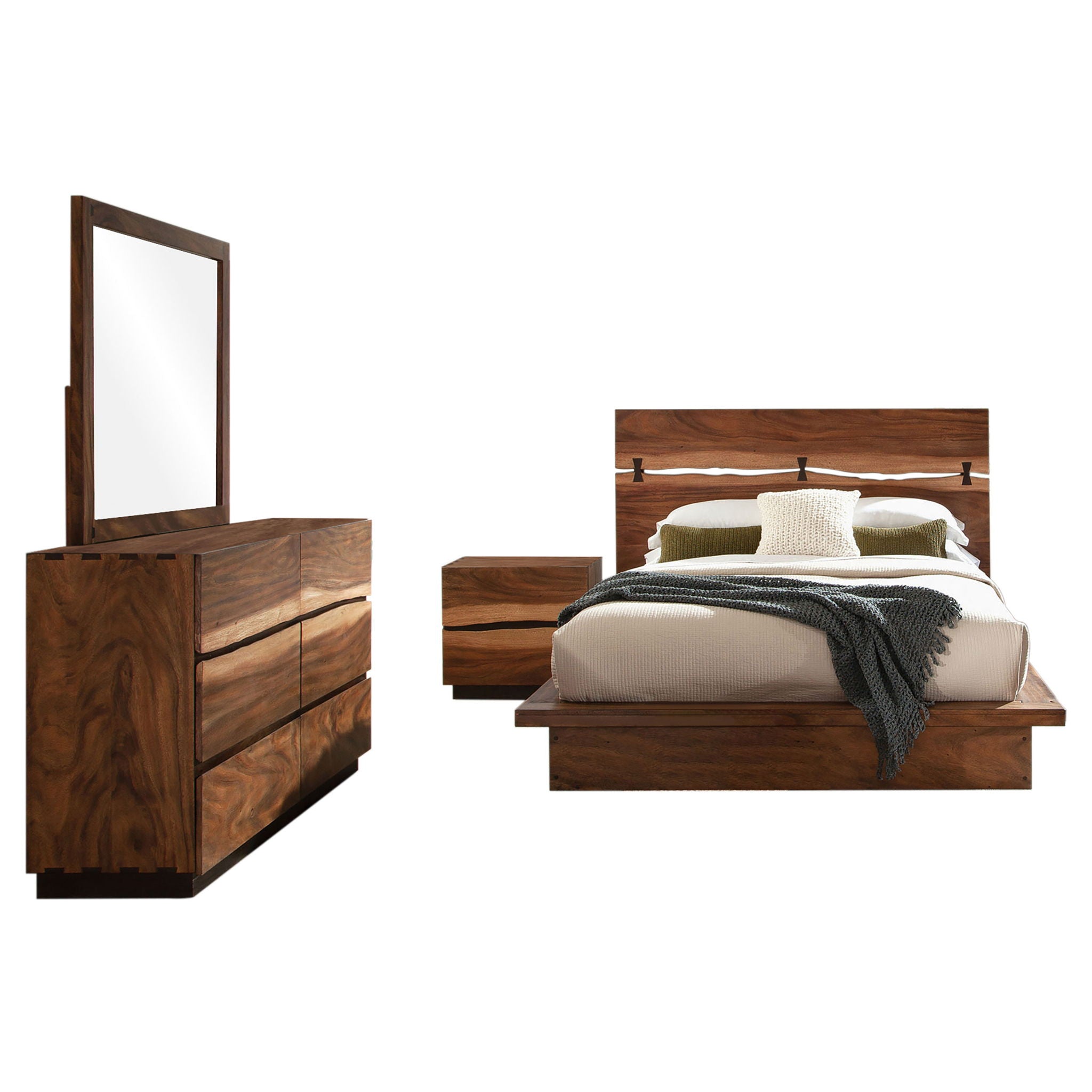 Beverly - Bedroom Set With Floating Base Design