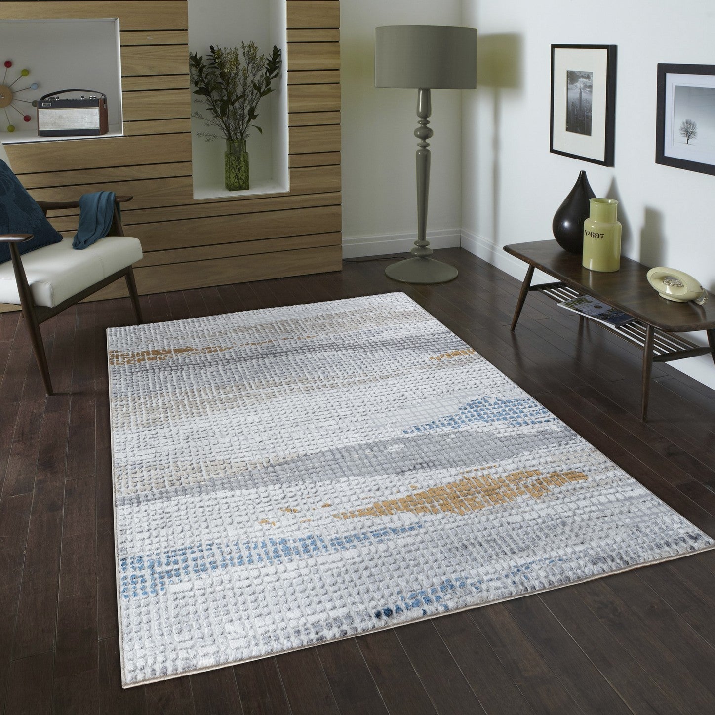 Textures GC_ART2002 Multi 7 ft. 10 in. x 9 ft. 10 in. Area Rug