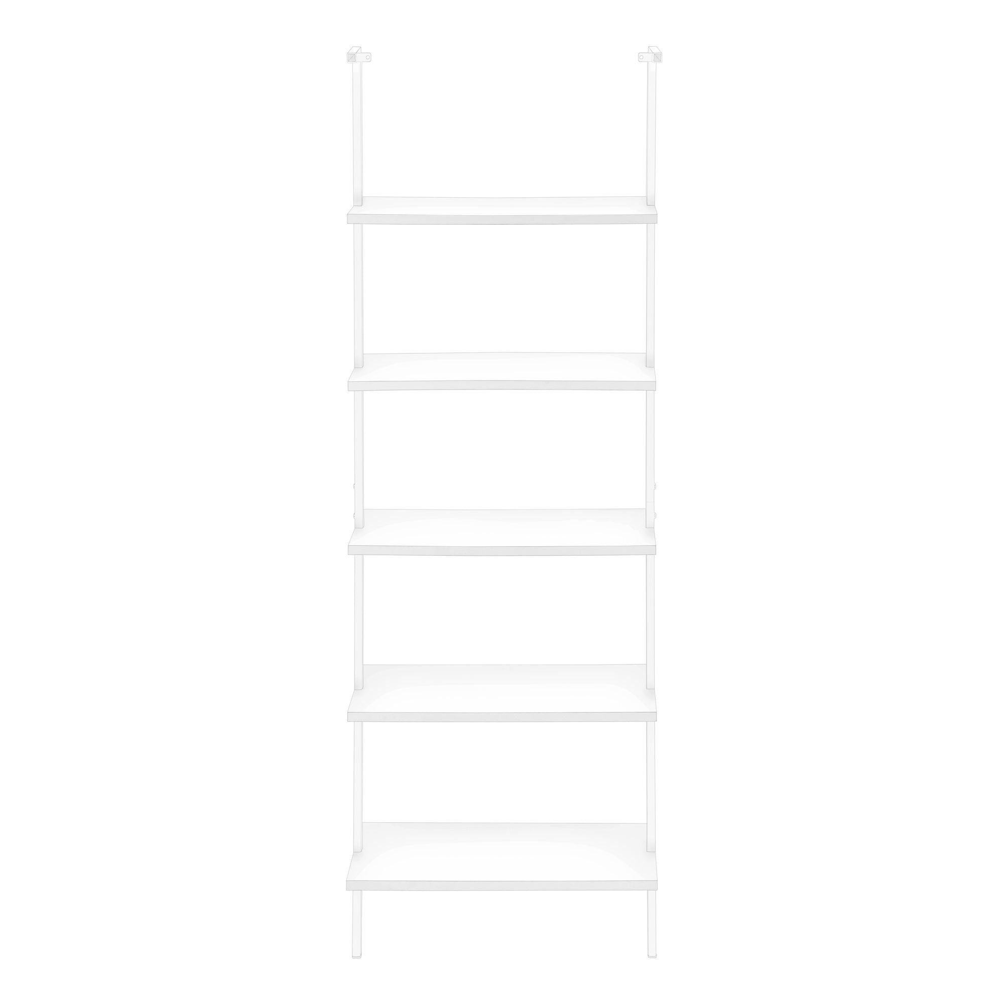 Etagere Bookcase Ladder 5 Tier For Office