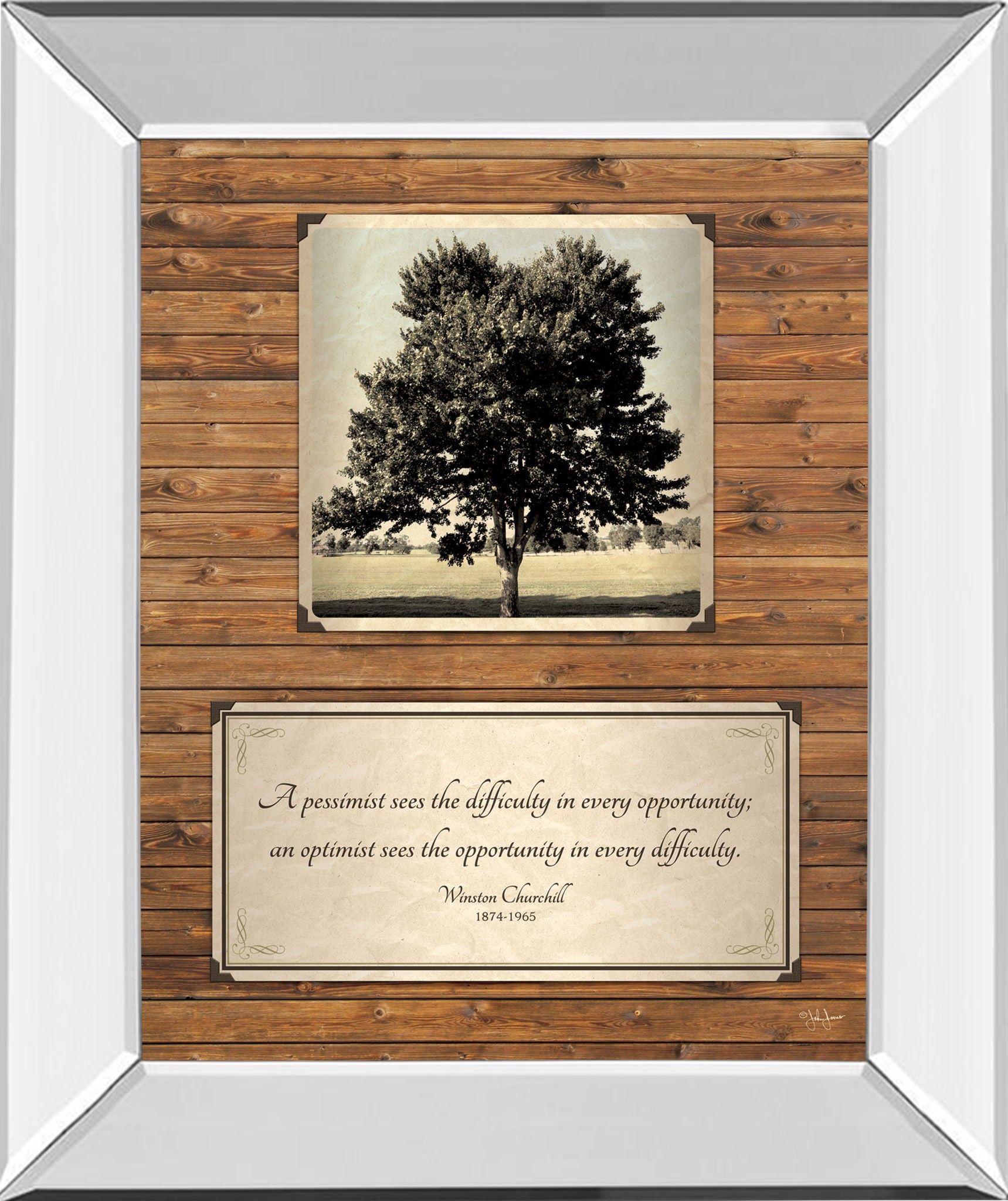 Opportunity By John Jones - Print Wall Art - Light Brown