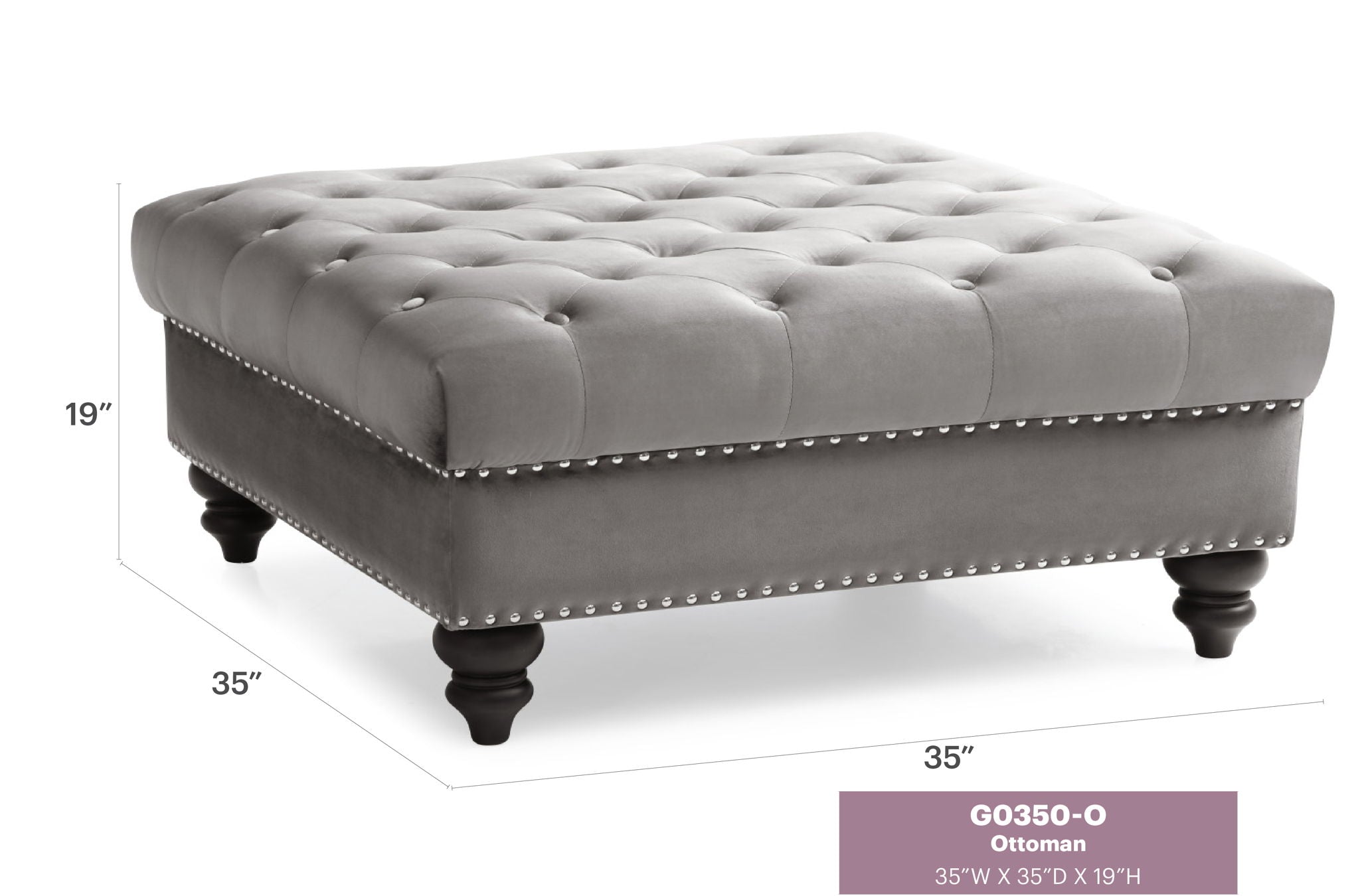 Soft Charming Traditional Ottoman