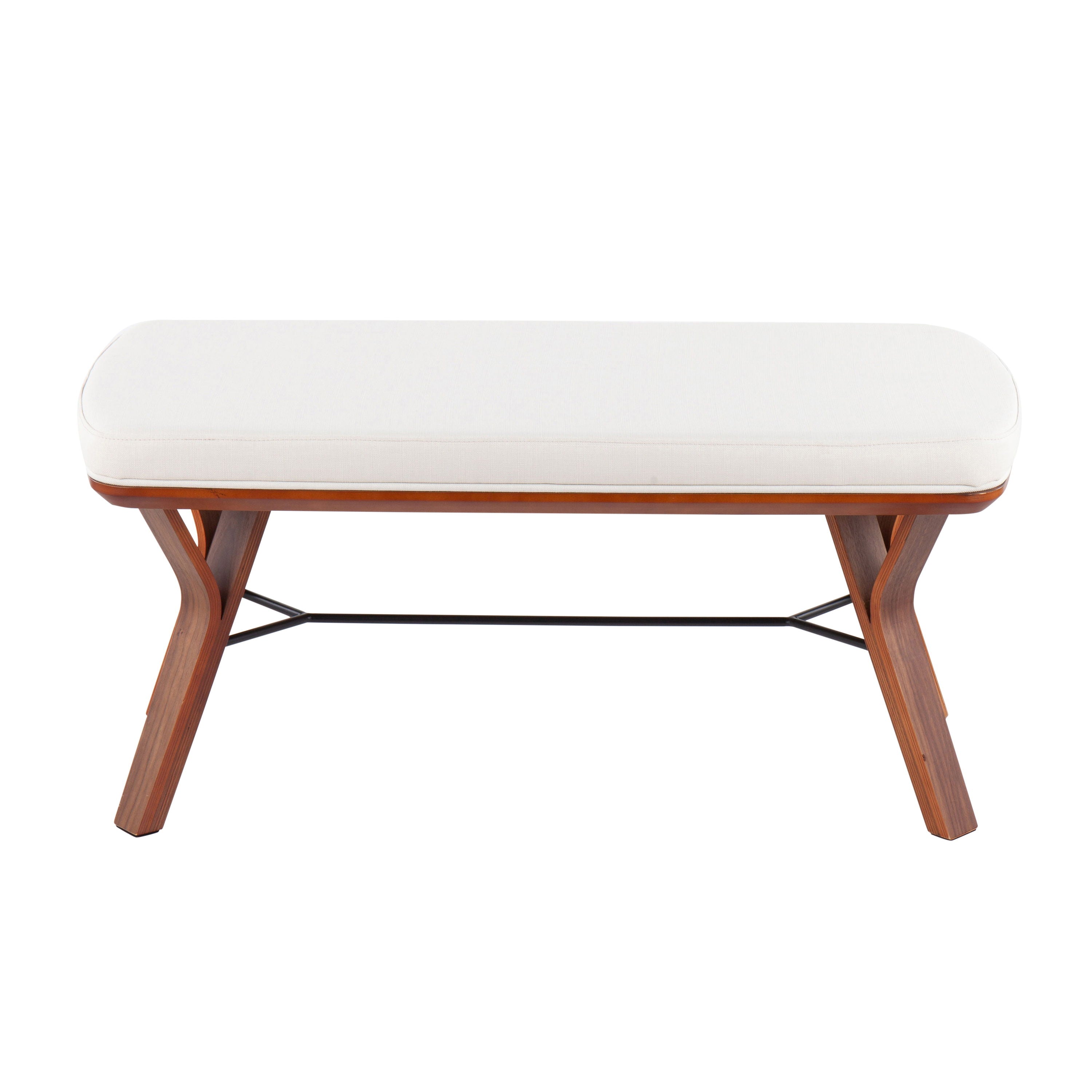 Folia - Mid Century Modern Bench