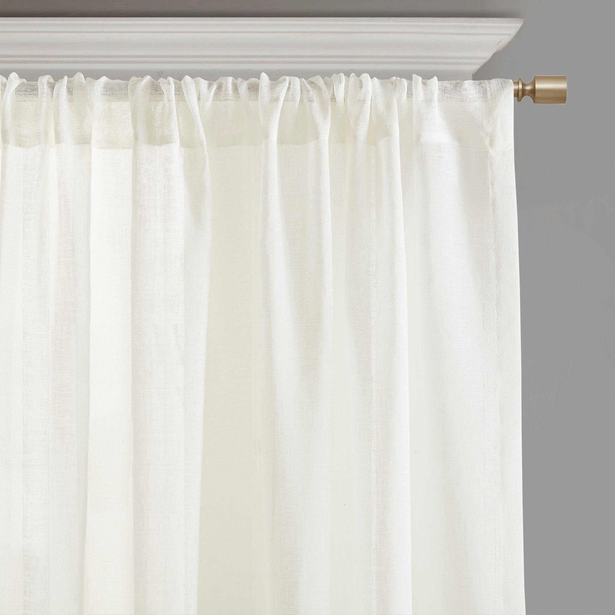 Embroidery Curtain Panel (Single)