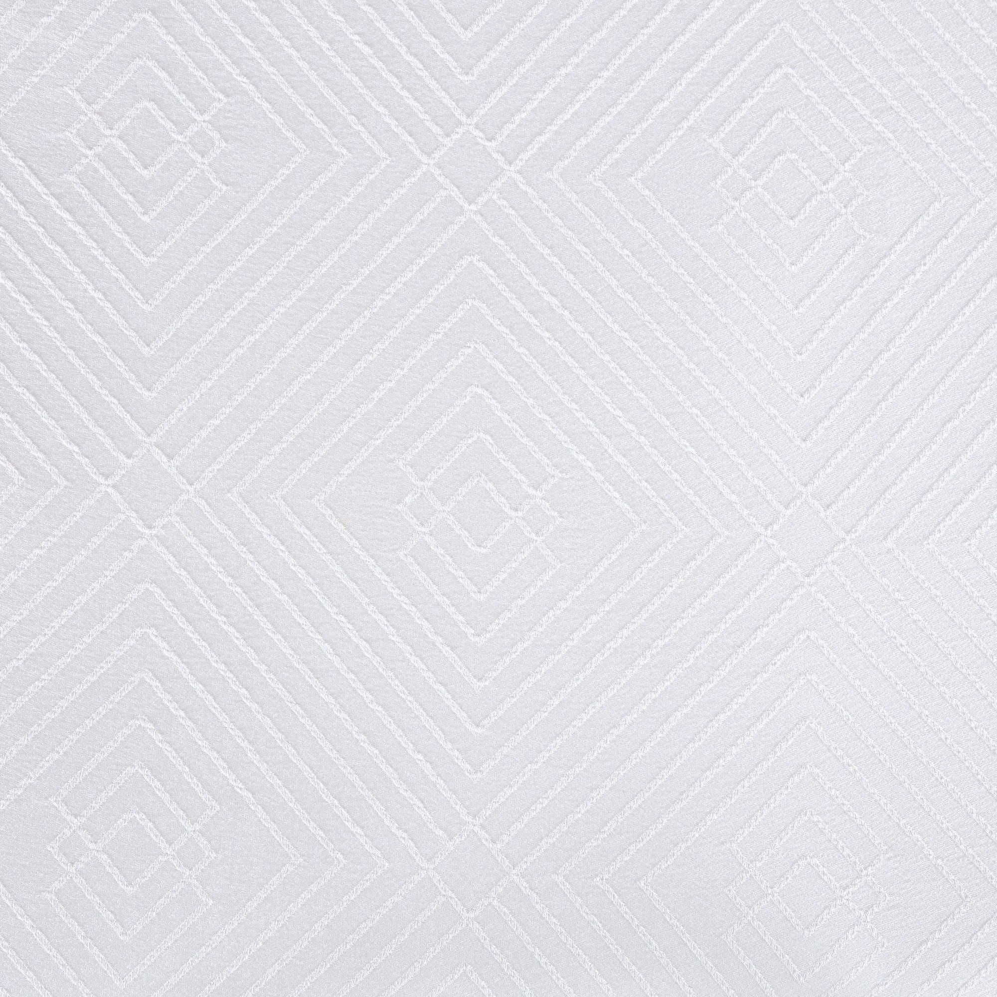 Jacquard Lark - King Essential Coverlet - White