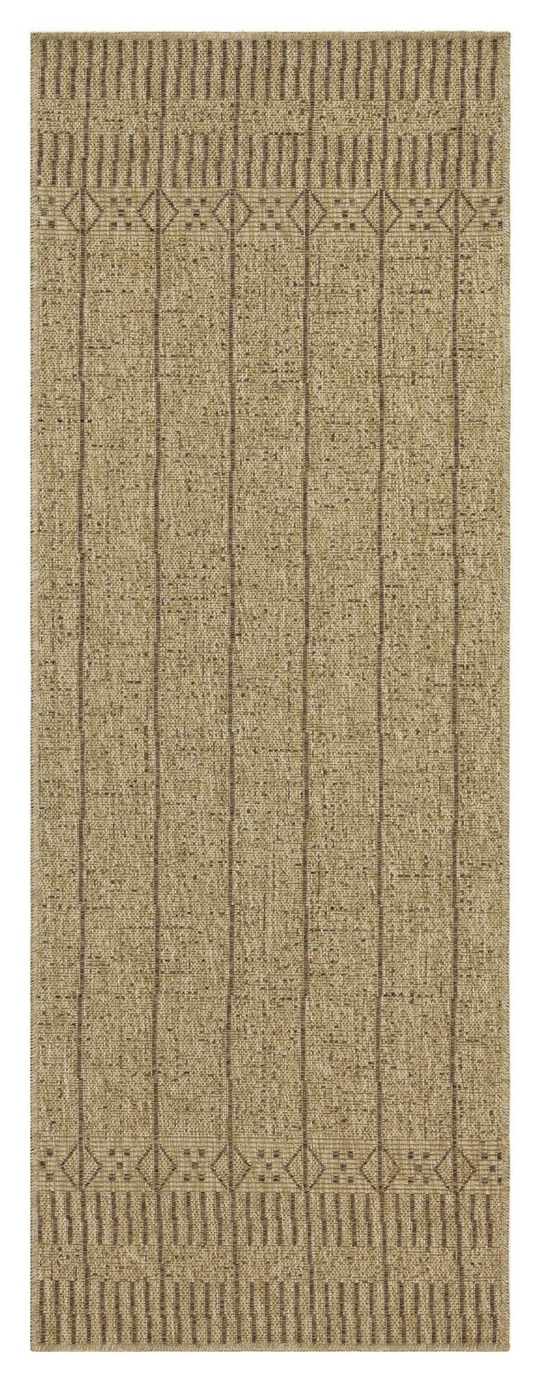 Earth - 5'3" X 7'3" Indoor, Outdoor Area Rug - Mocha, Natural