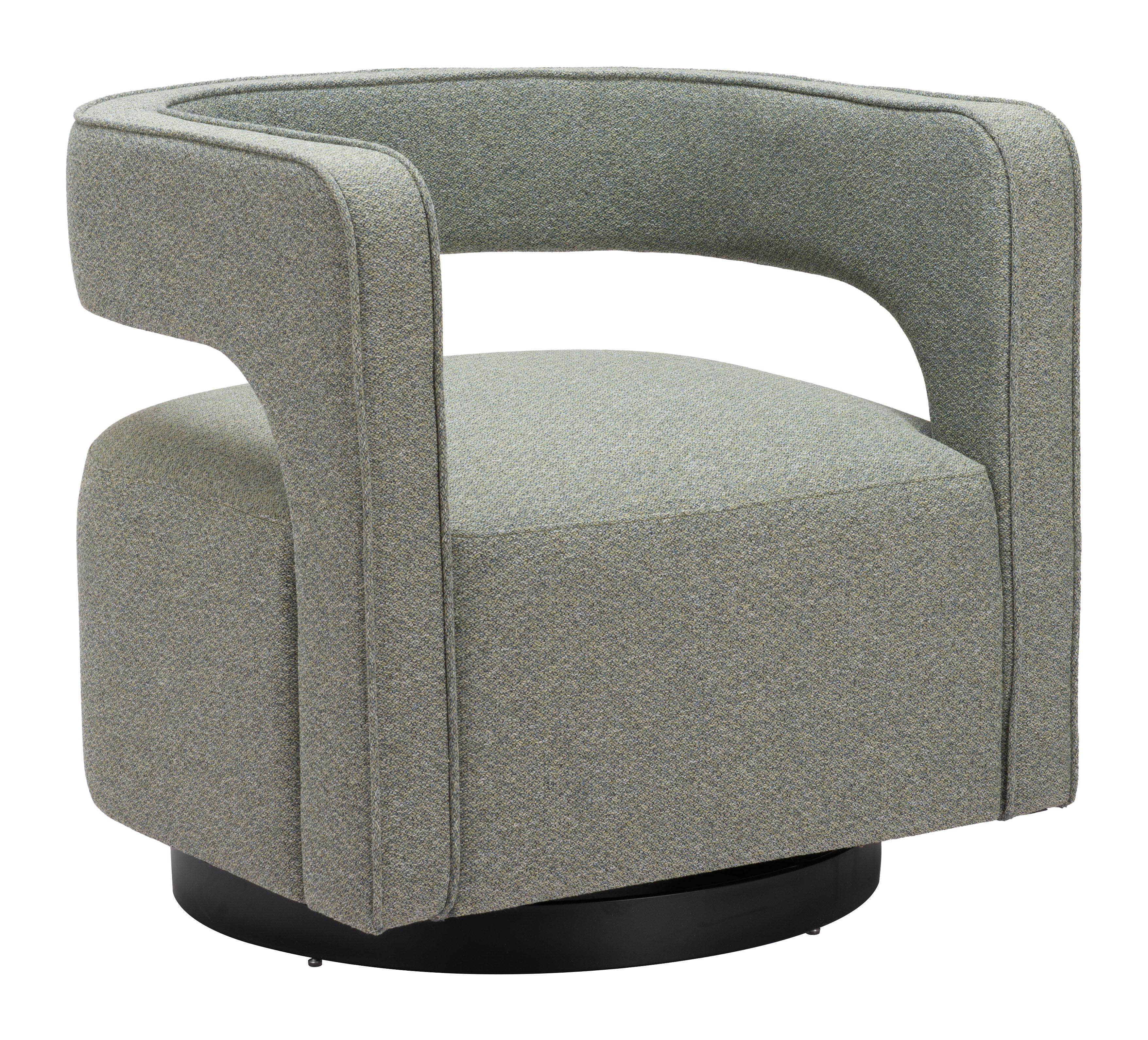 Turku - Swivel Chair - Sage Green