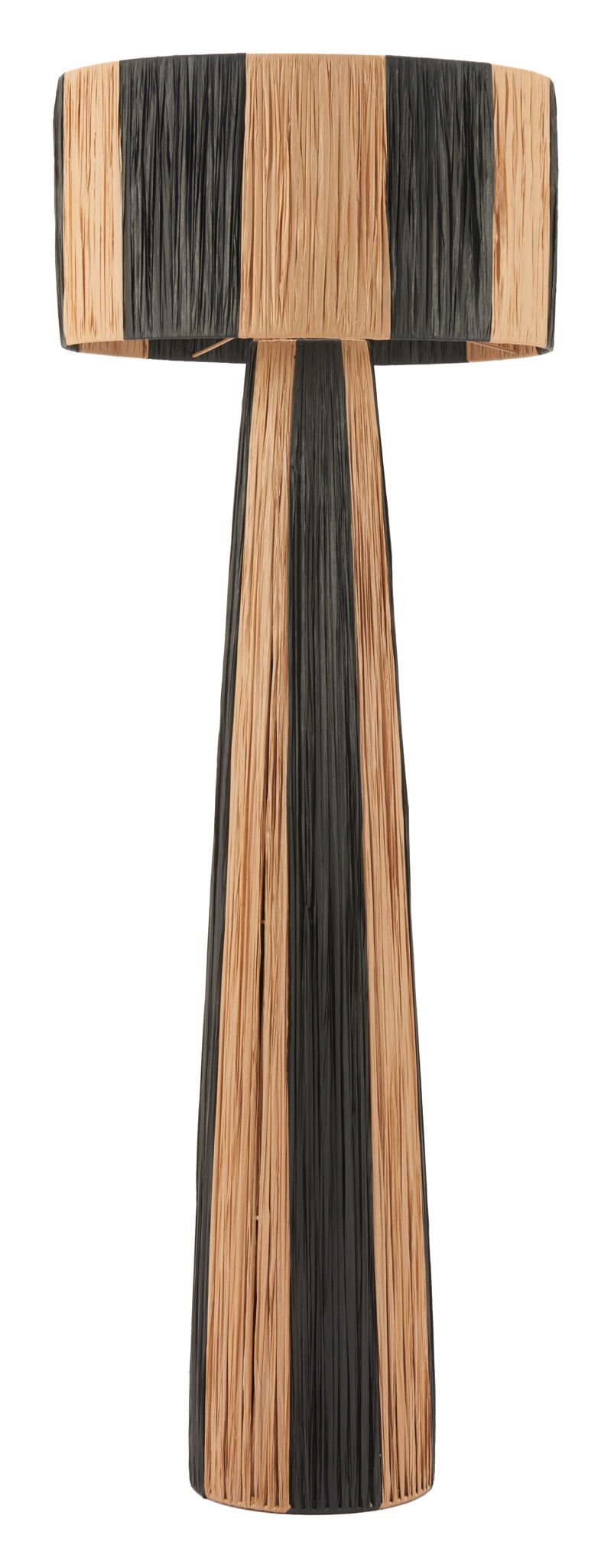 Gala - Floor Lamp - Black / Natural