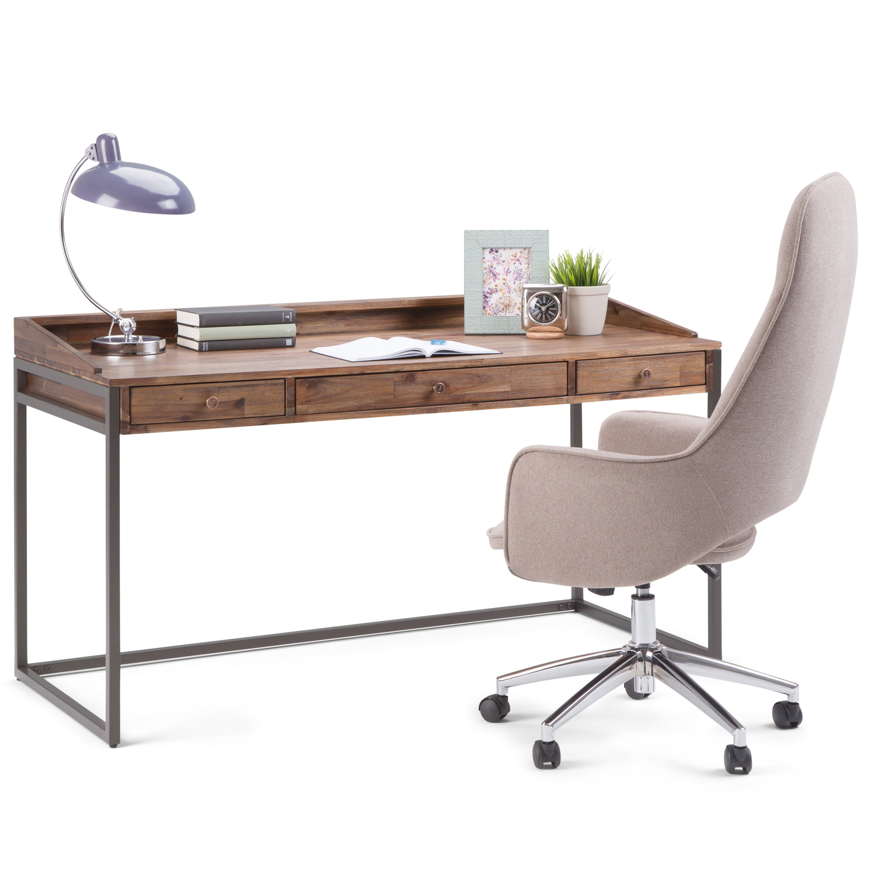 Ralston - Desk - Rustic Natural Aged Brown