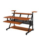 ACME Willow Music Desk, Cherry & Black Finish OF00990