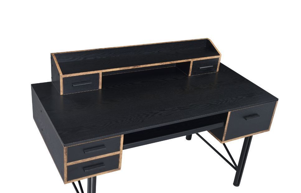 ACME Safea Computer Desk, Black Finish 92804