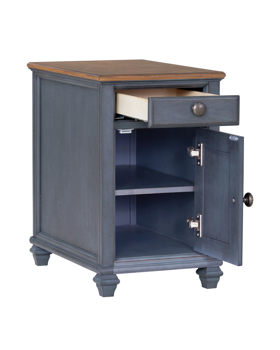 Americana - Chairside Table - Blue