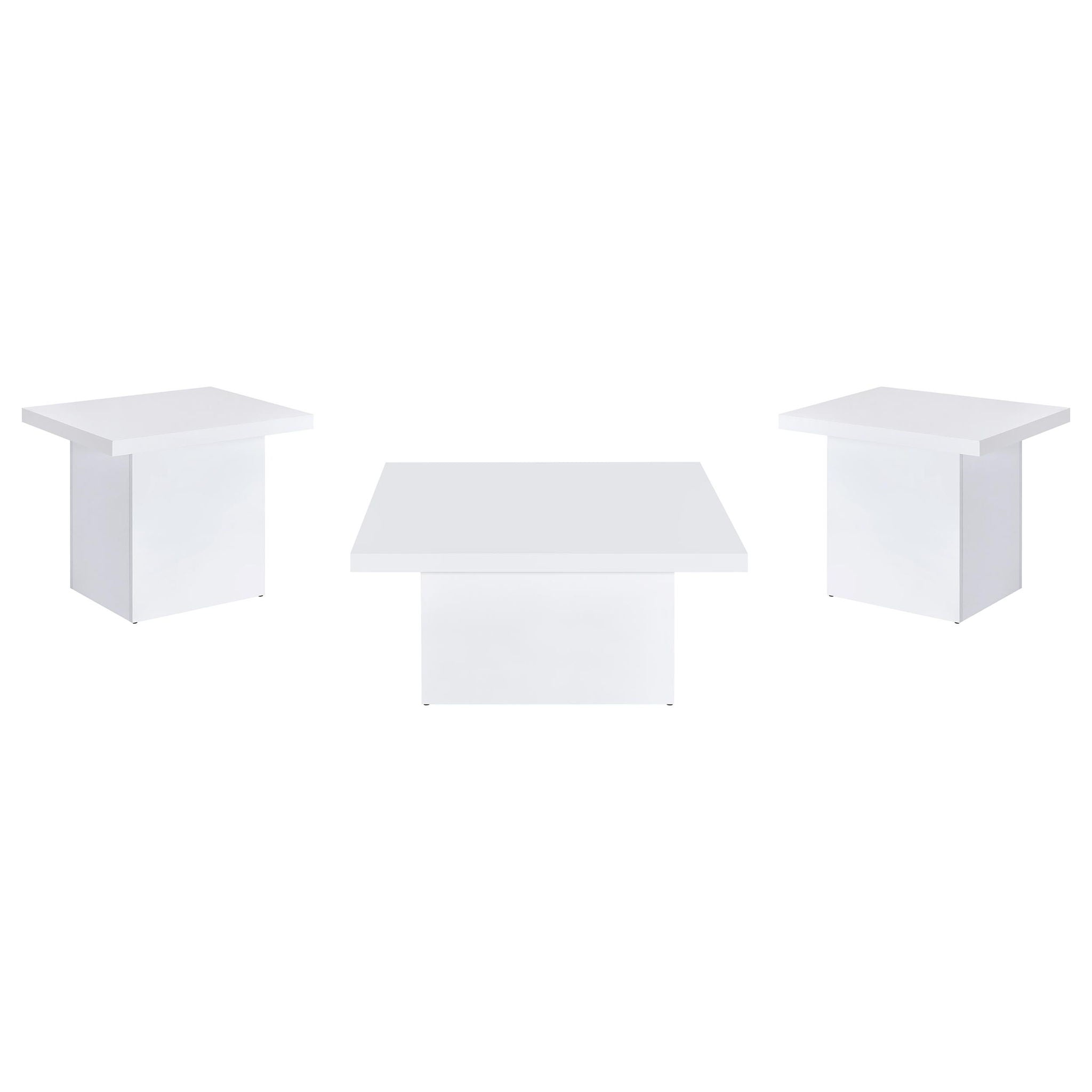 Eldridge - Coffee Table Set With Square Tops