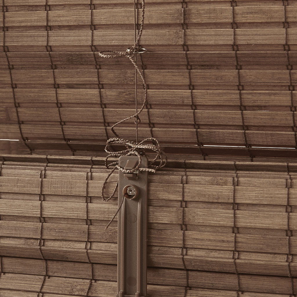 Eastfield - Light Filtering Roman Shade - Teak