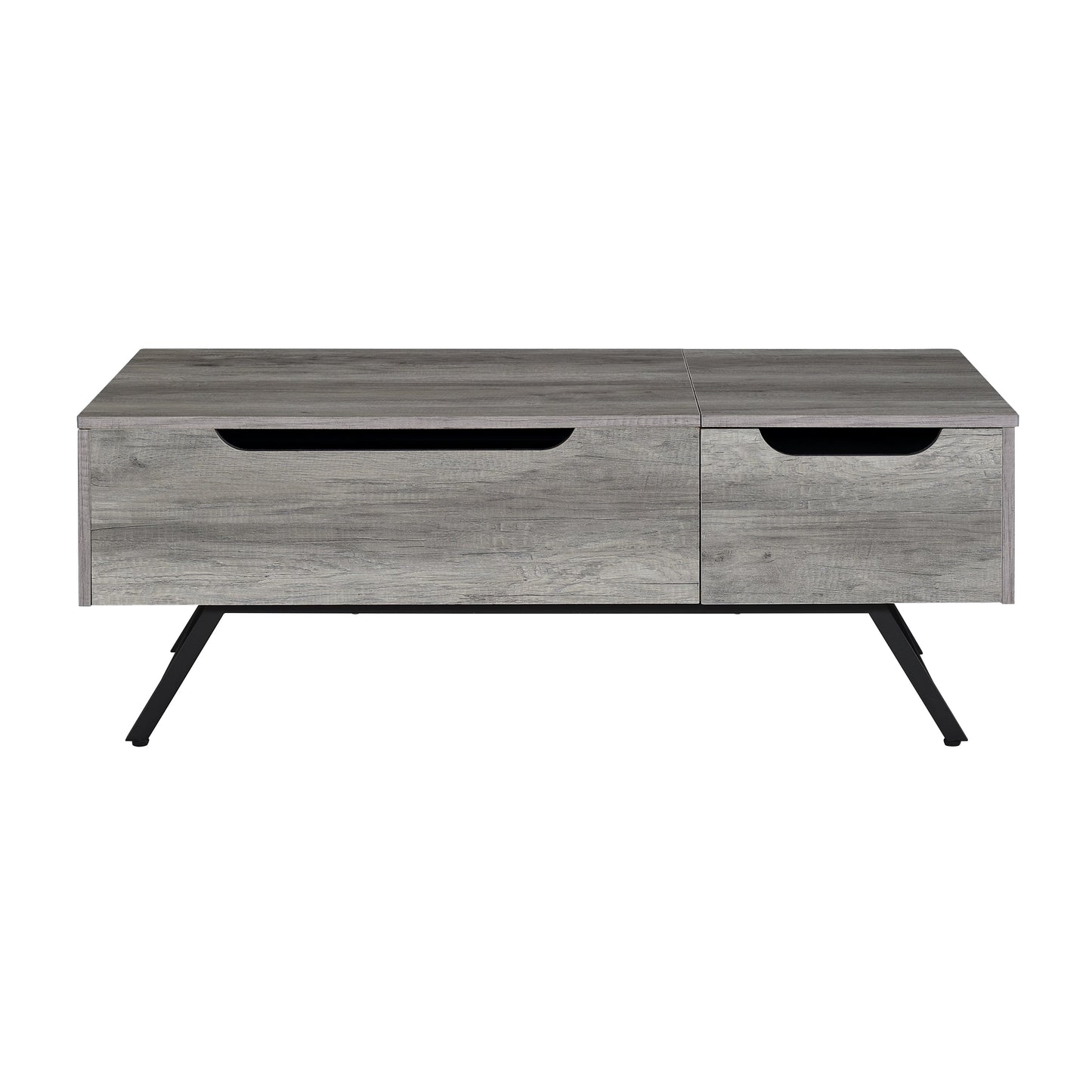 ACME Throm Coffee Table w/Lift Top, Gray Oak Finish LV00832