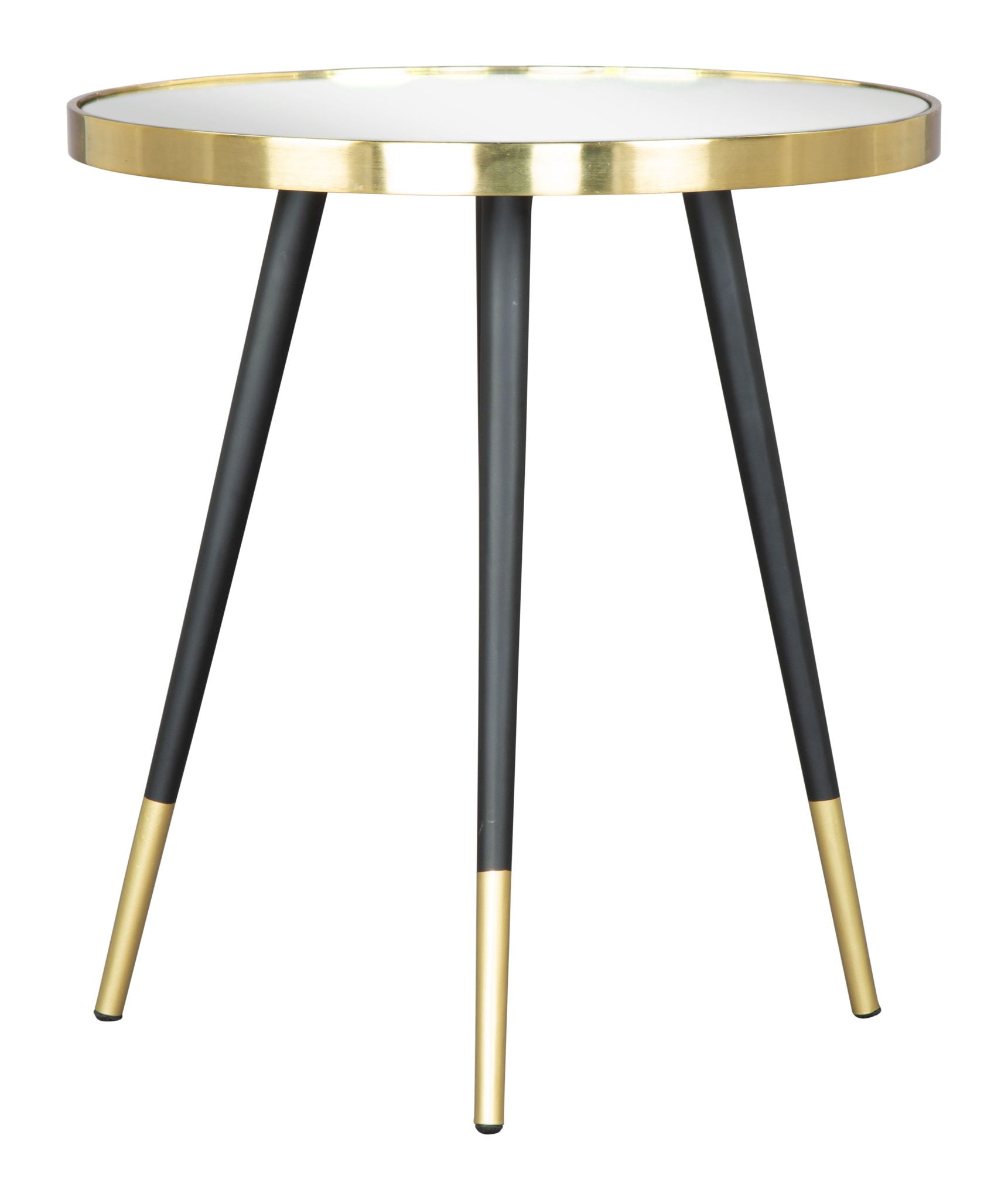 Particle - Side Table - Black / Gold