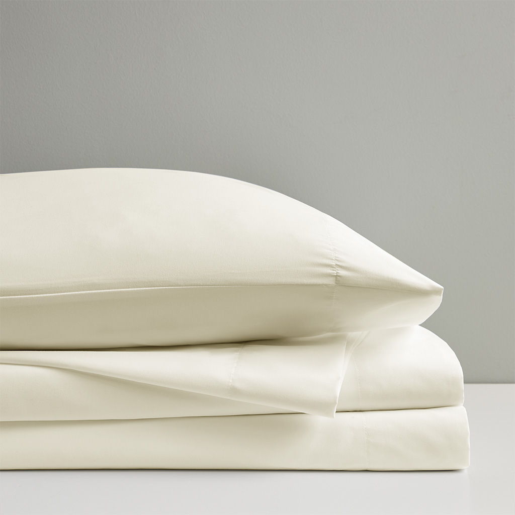 Queen Smart Cool Microfiber Sheet Set - Ivory