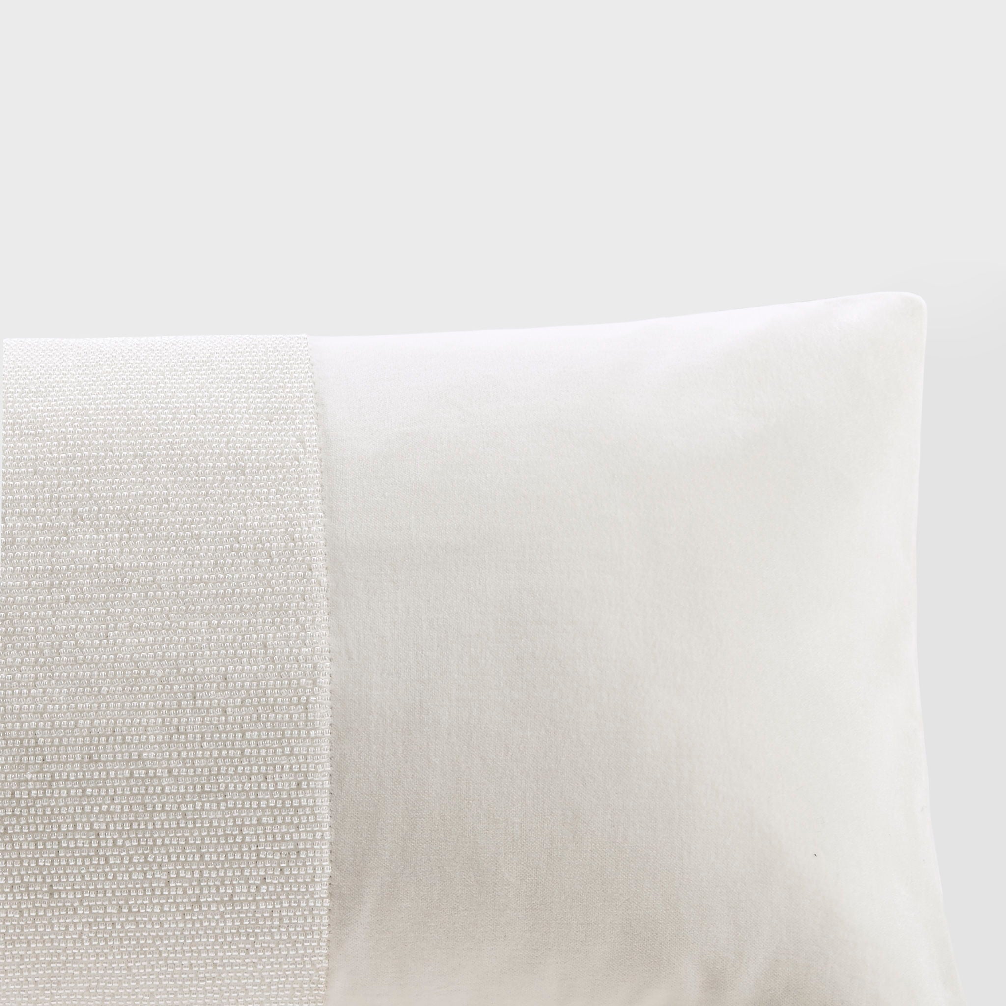 Canova - Oblong Decor Pillow - White
