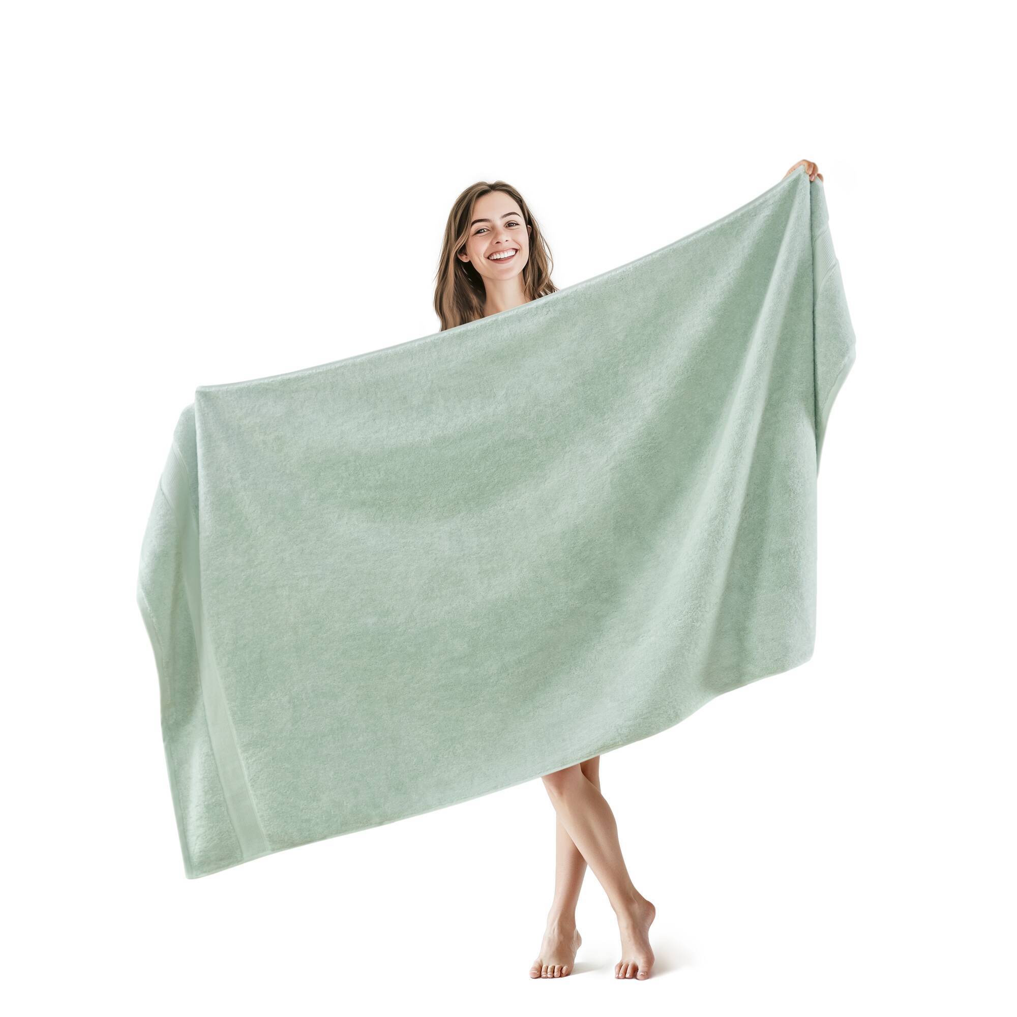 800GSM - Ultra-Soft Absorbent Towel Set - Seafoam
