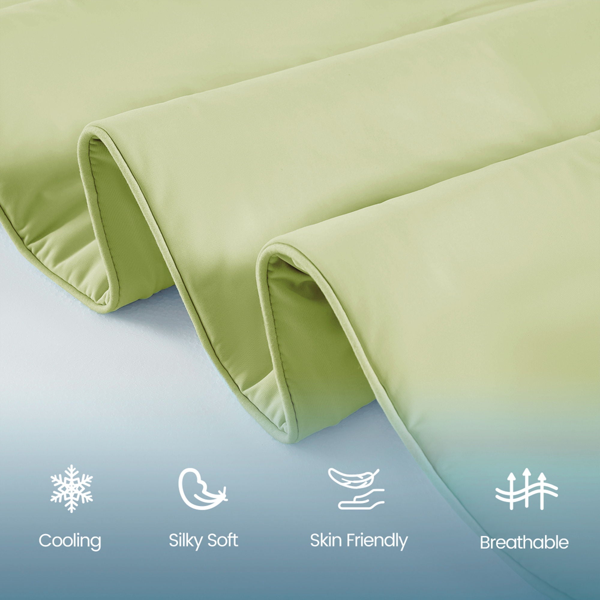 Ice Touch - Sublime Serenity Luxury Fabric Comforter - Sage