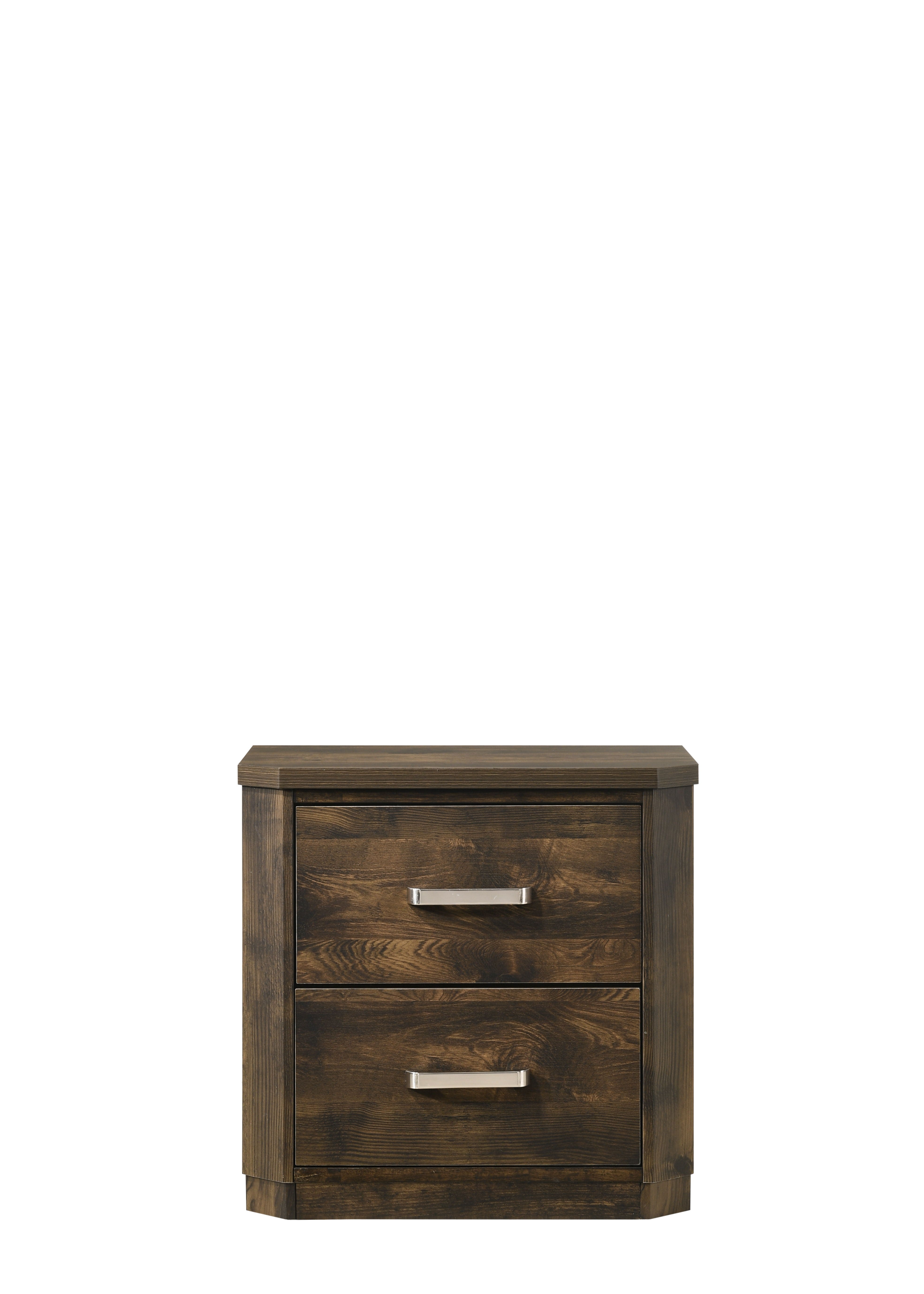 Elettra - Rustic Nightstand - Walnut