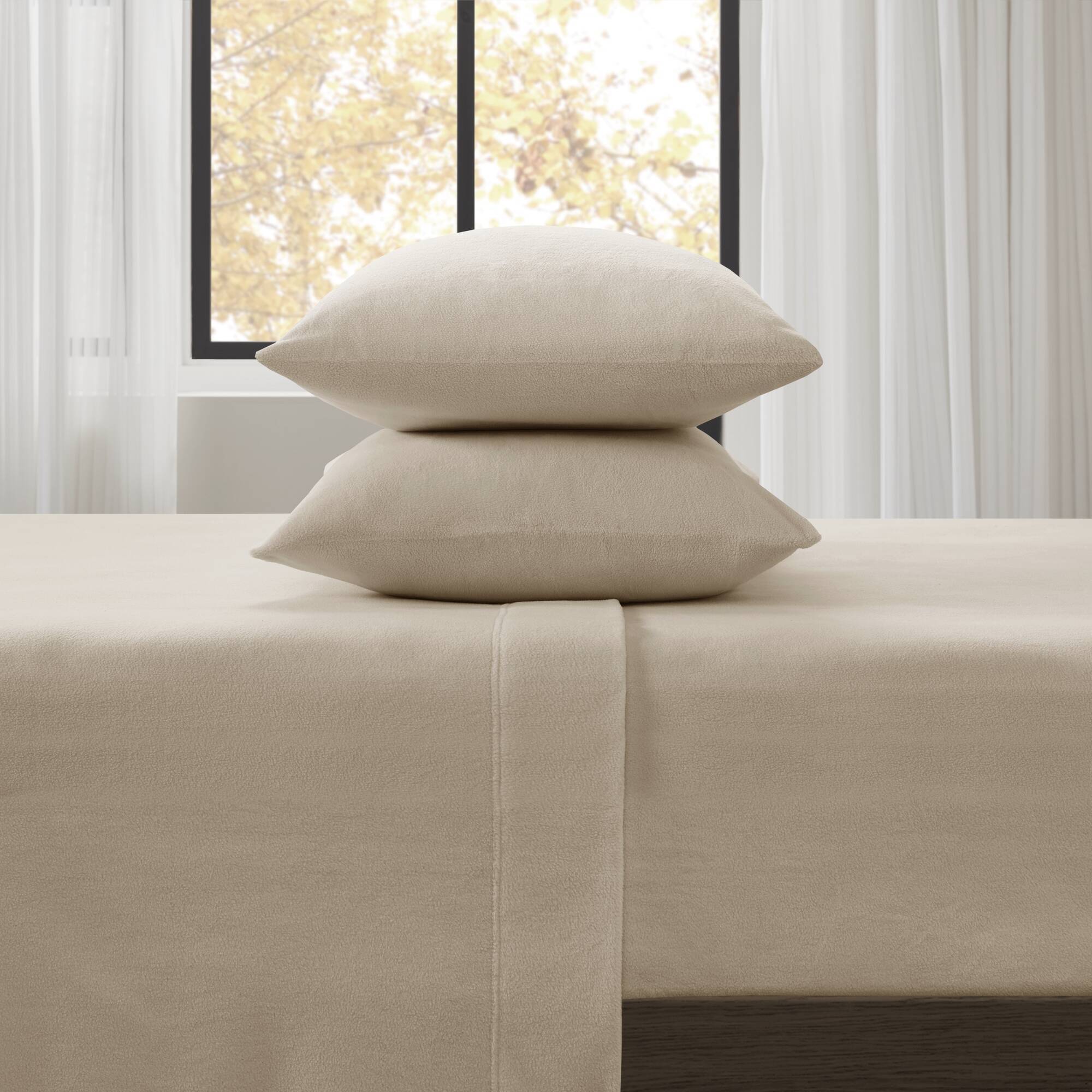 Micro Fleece - Queen Sheet Set - Khaki