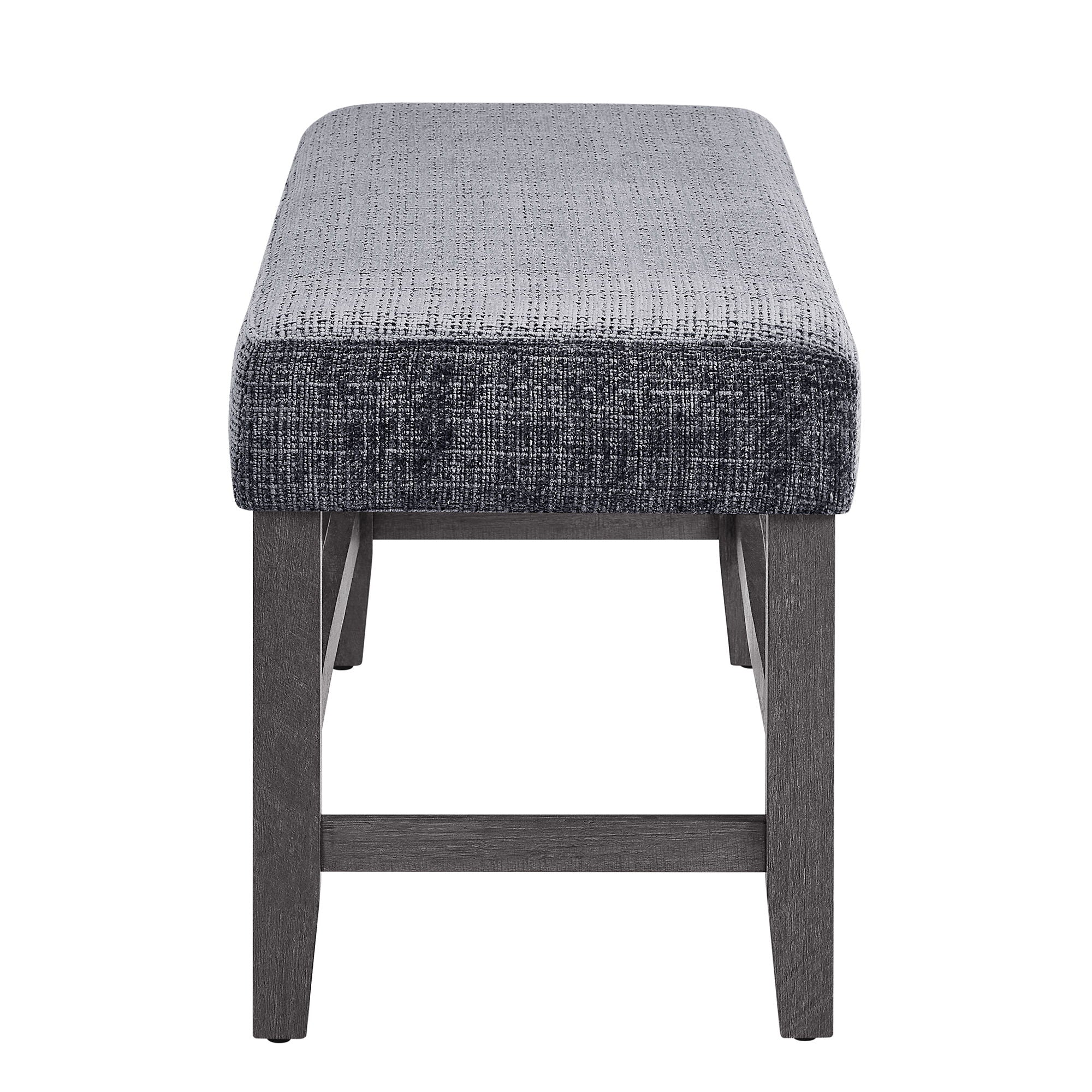 D8030DT - Dining Table Bench - Black / Brown