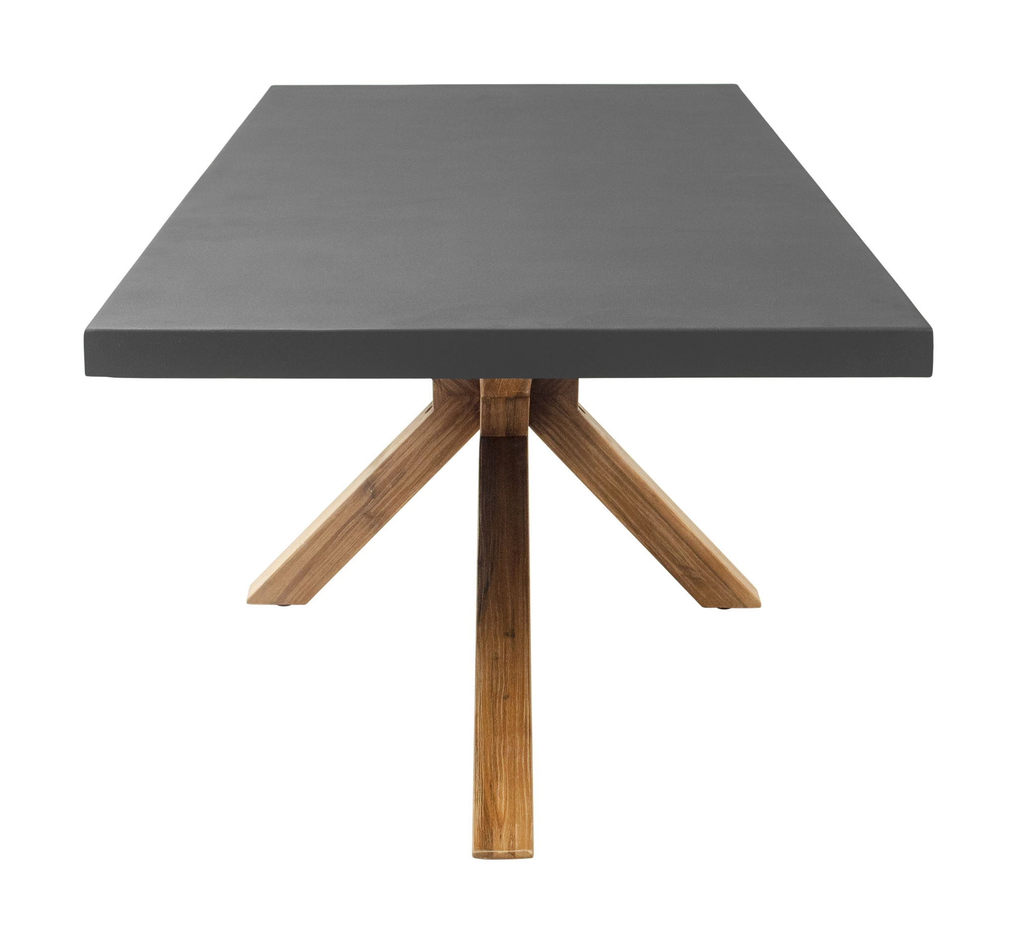 Suan - Outdoor Rectangular Dining Table - Gray