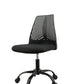 Ergonomic Office and Home Chair with Supportive Cushioning, Black