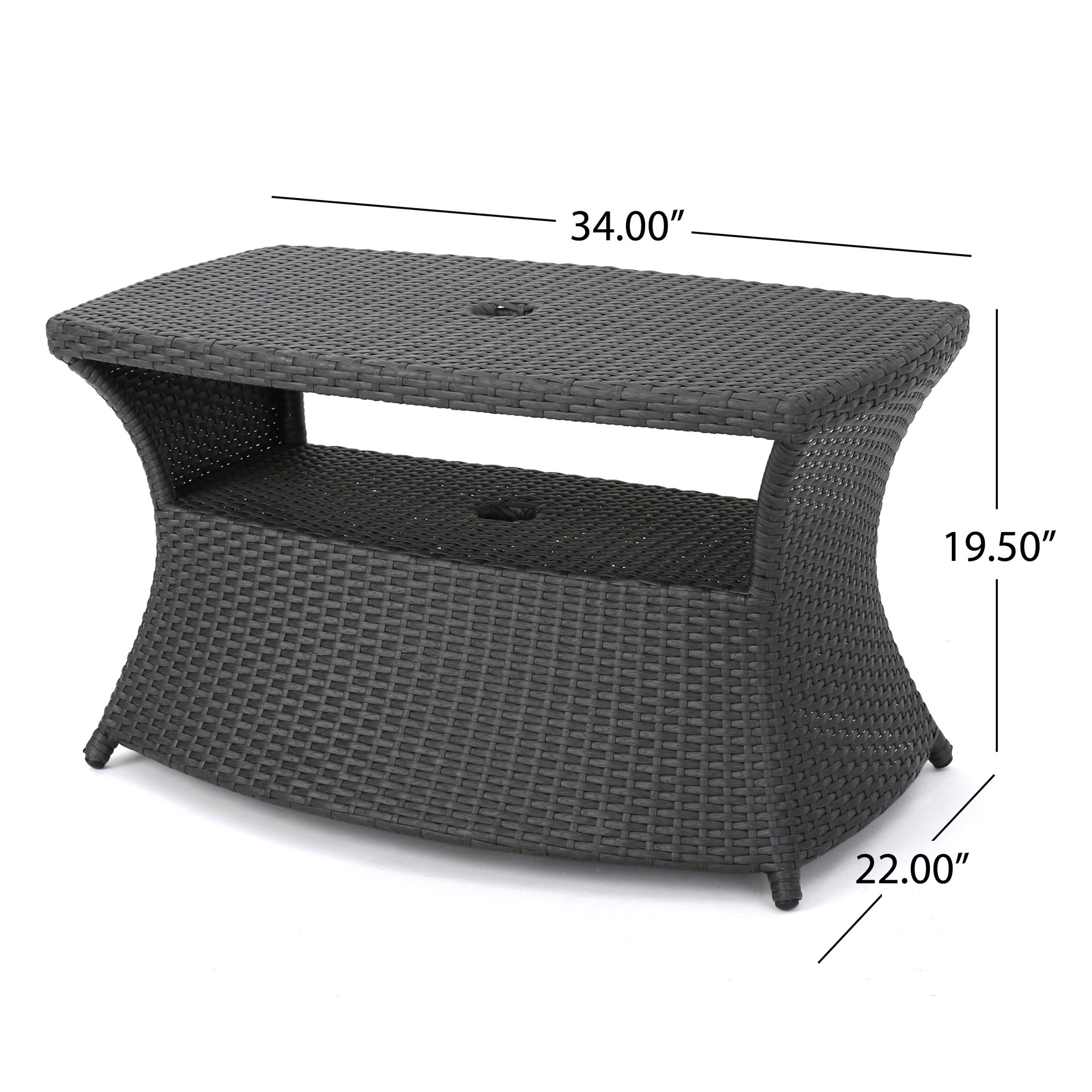 Berkeley - Chaise Lounge Side Table