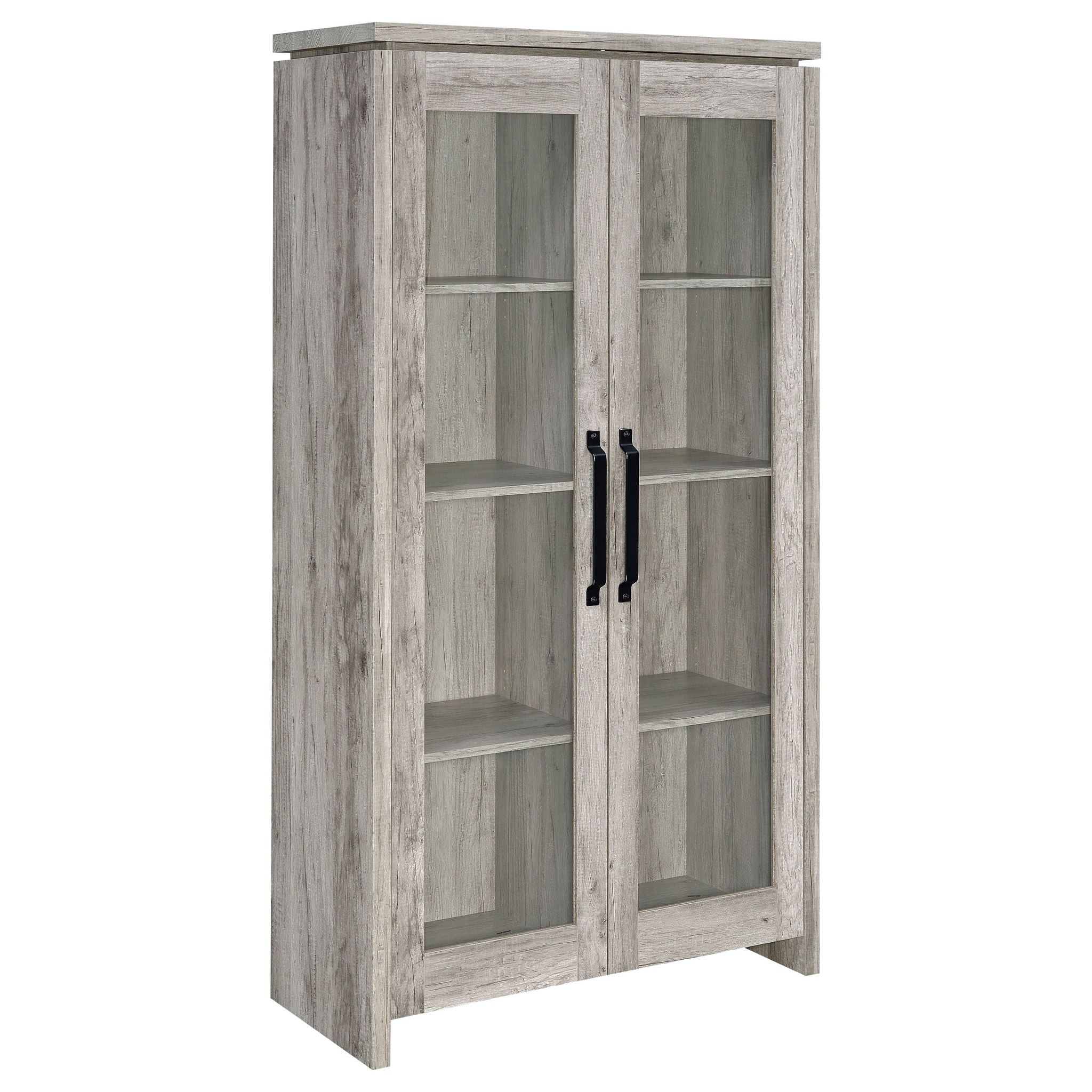 Myerson - 2 Door Tall Cabinet - Gray