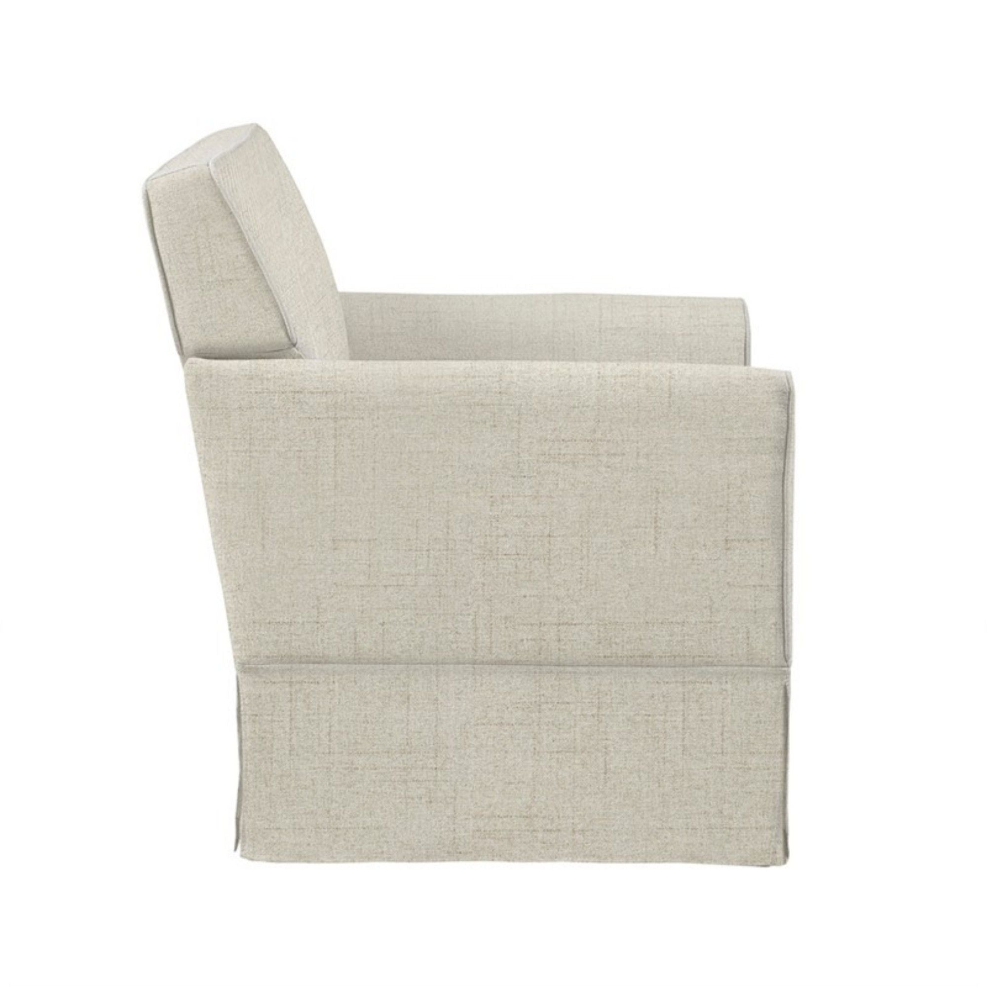 Timeless - Accent Armchair With Classic Track Arm Silhouette And Skirted Base