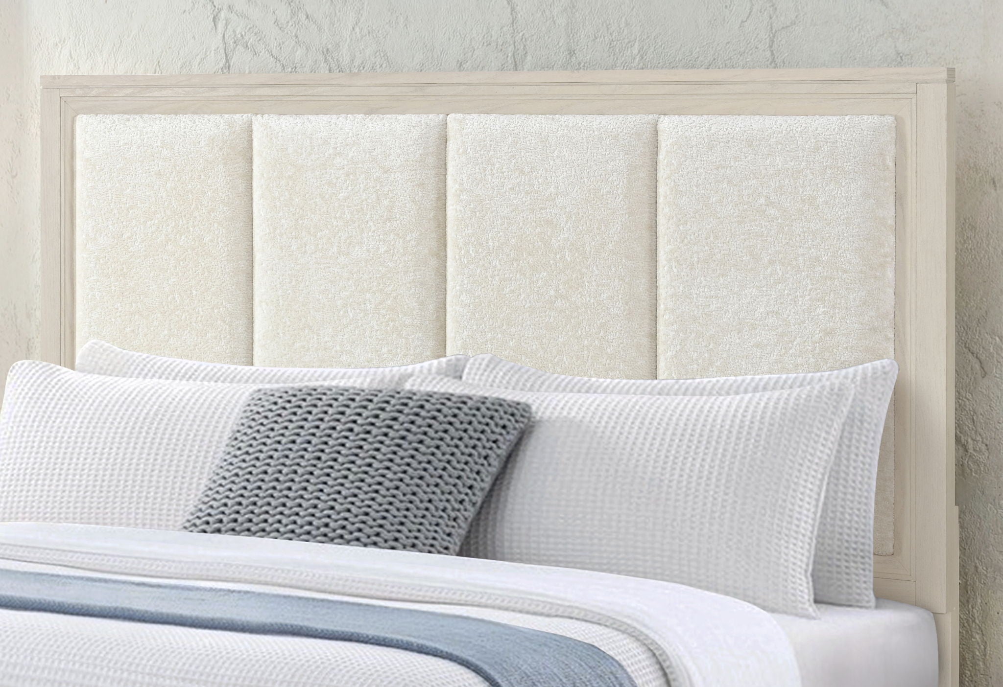 Mariah - Queen Bed Headboard - Beige