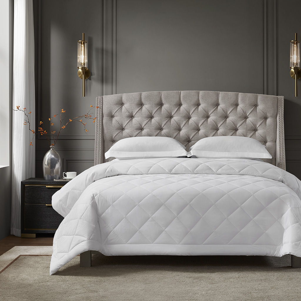 Cotton - Premium Blanket - White