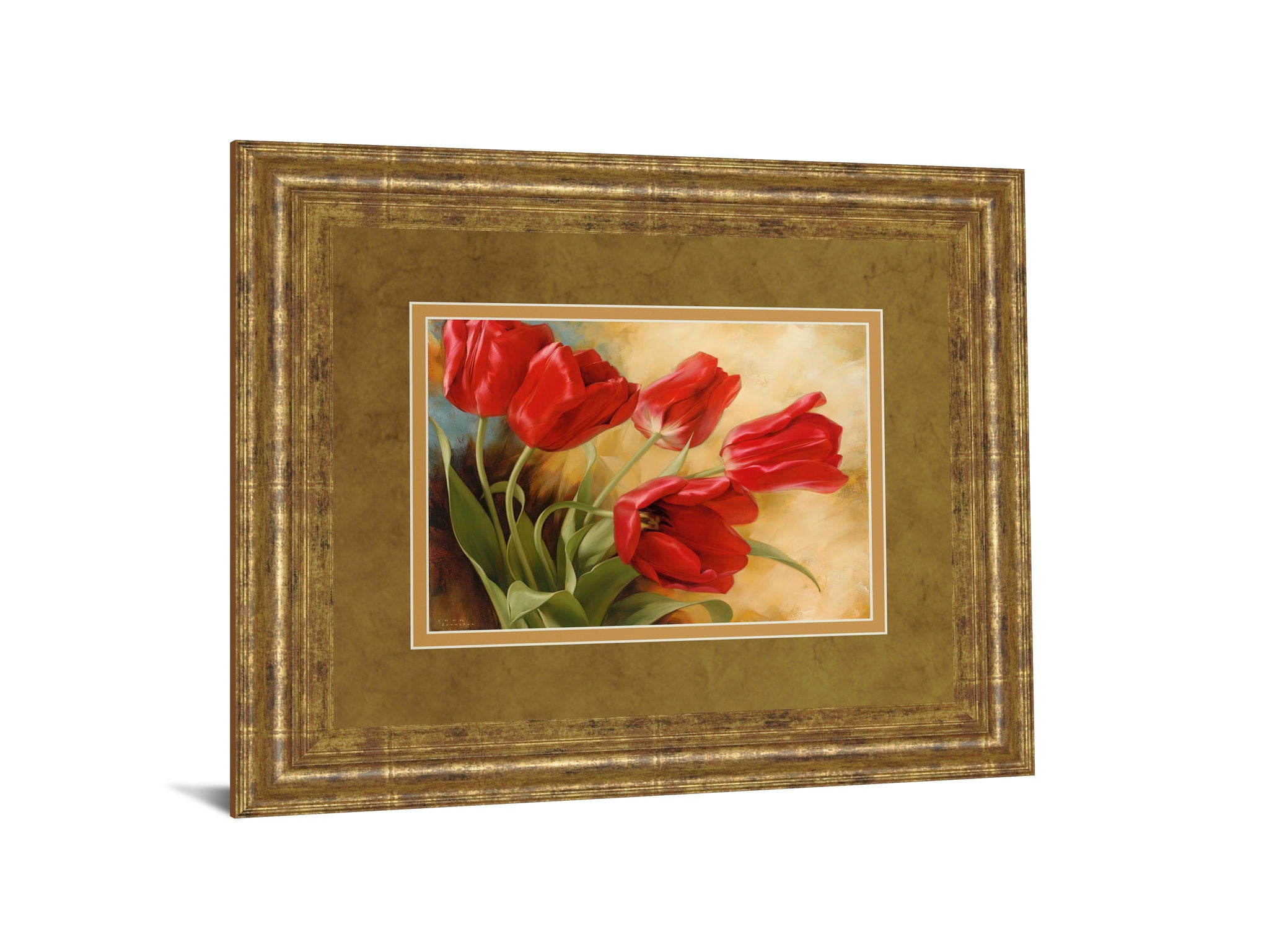 Garden In Hollard Il By Igor Levashou - Framed Print Wall Art - Light Brown
