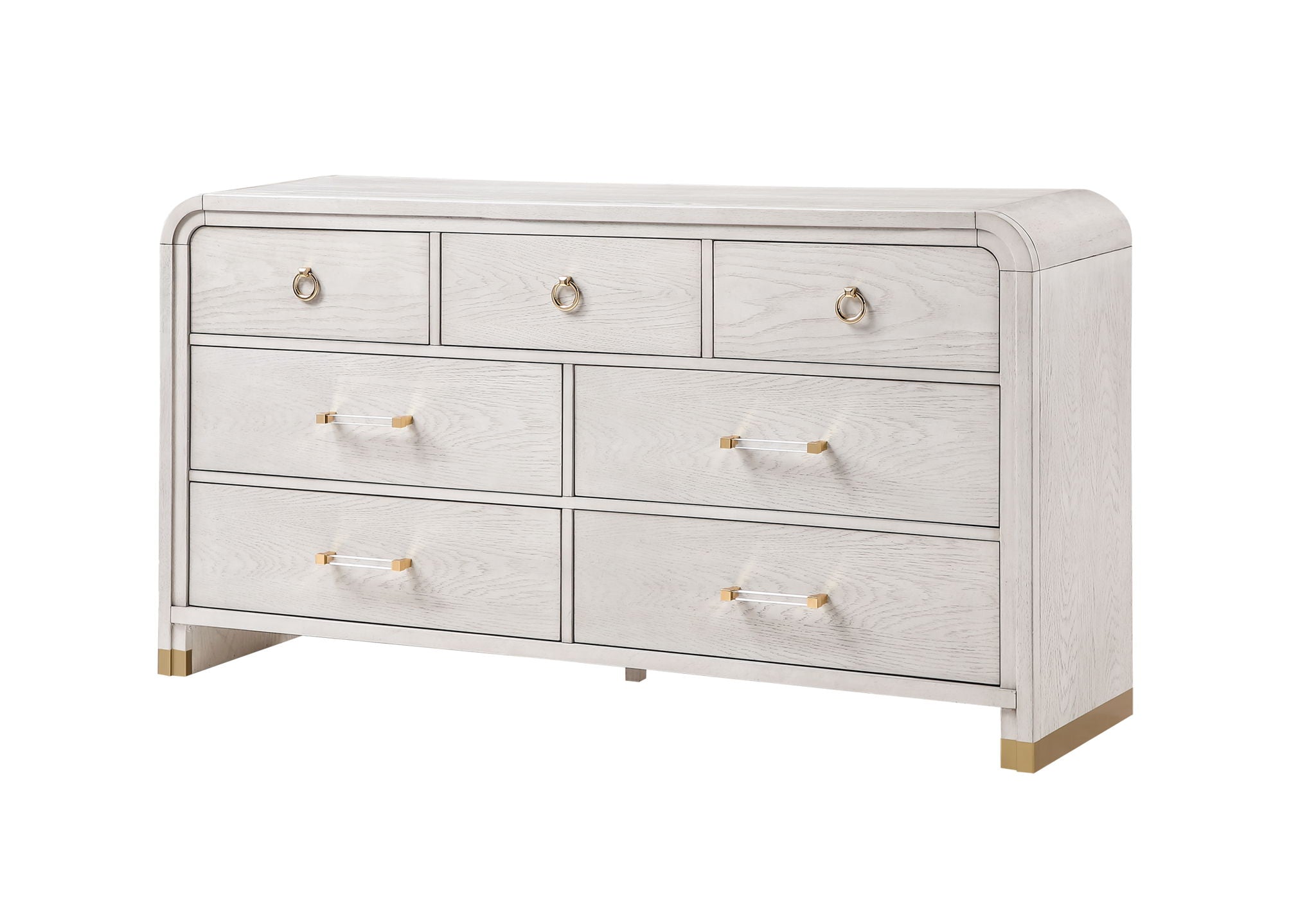 Malmo - 5 Piece King Bedroom Set - Oak