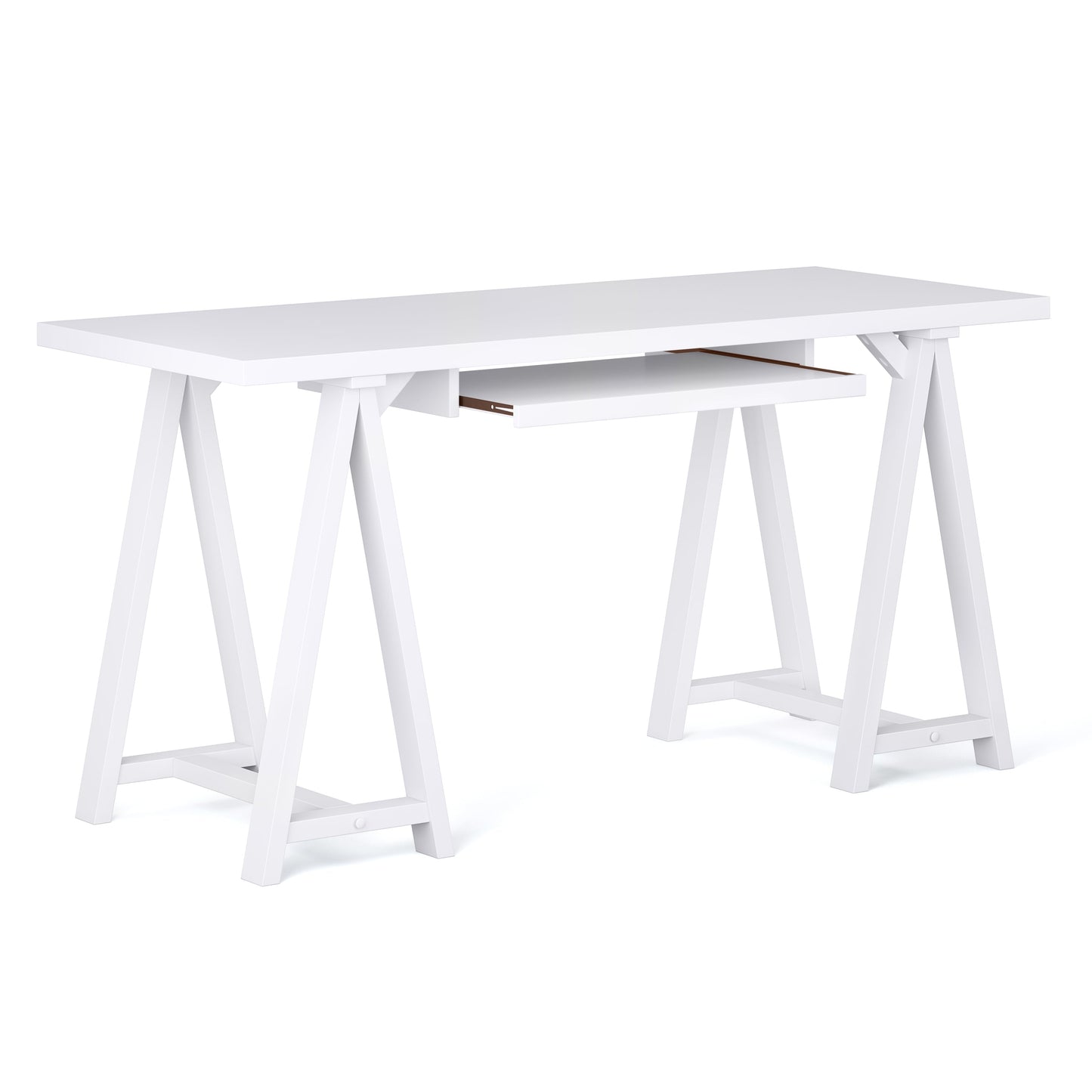 Sawhorse - Desk - White