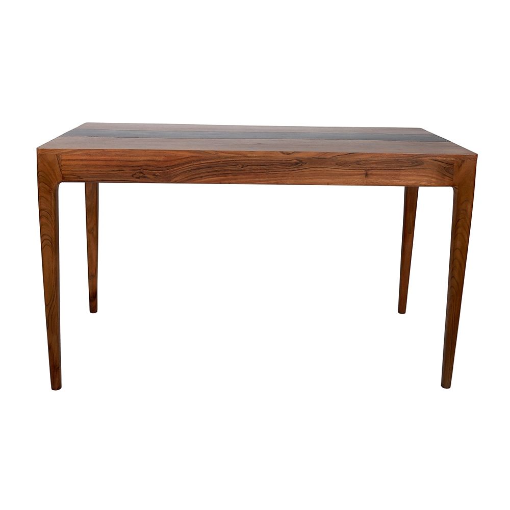 Writing Desk With Drawer - Natural Wood / Brown