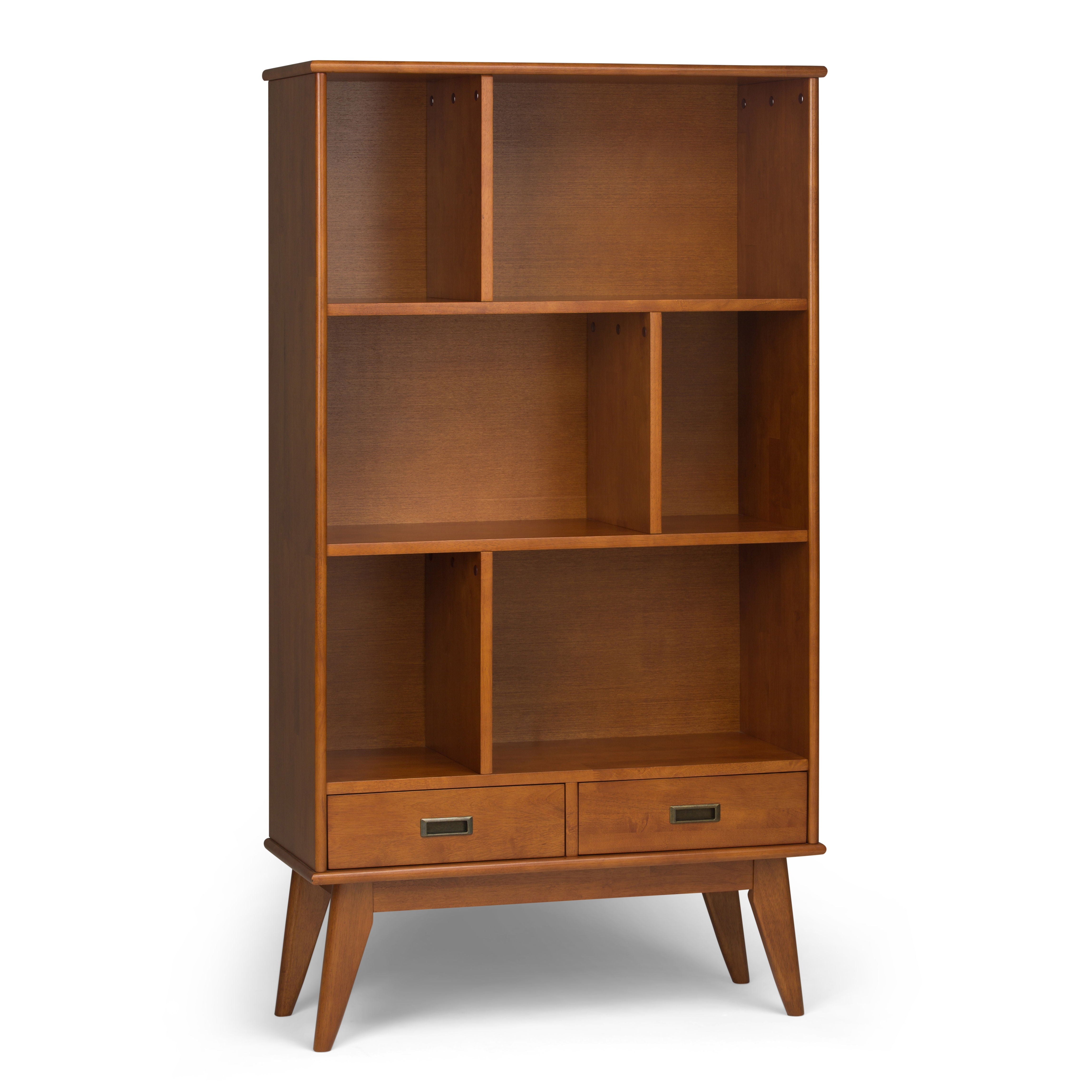 Draper - Mid Century Wide Bookcase And Storage Unit