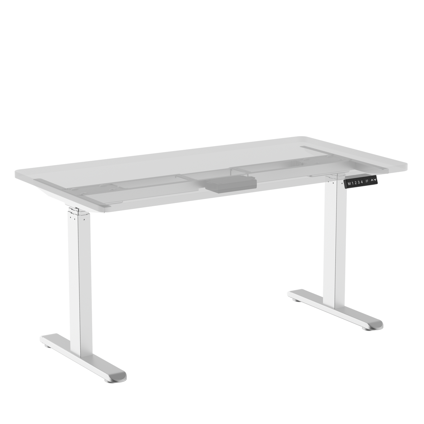 Electric Stand up Desk Frame - ErGear Height Adjustable Table Legs Sit Stand Desk Frame Up to  Ergonomic Standing Desk Base Workstation Frame Only