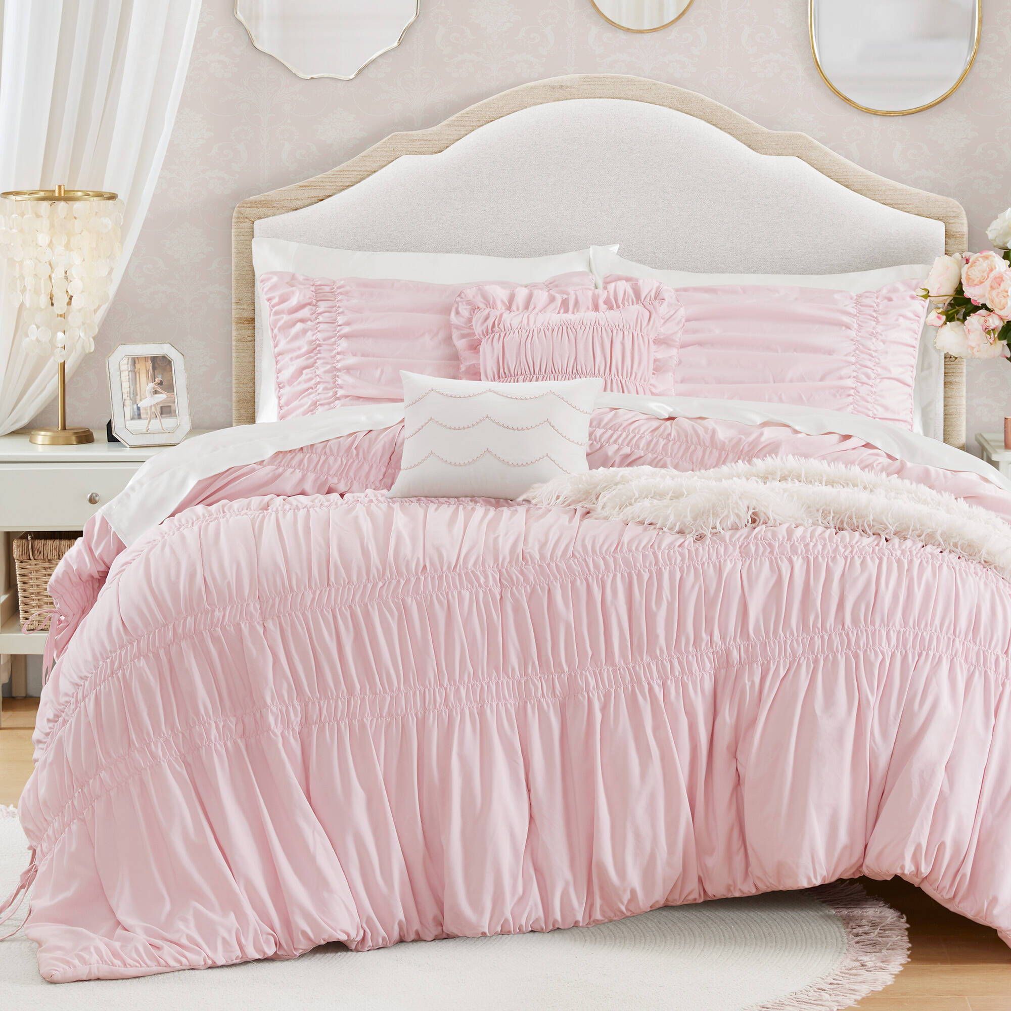 Ivy - Full/Queen Ella Comforter Set - Pink