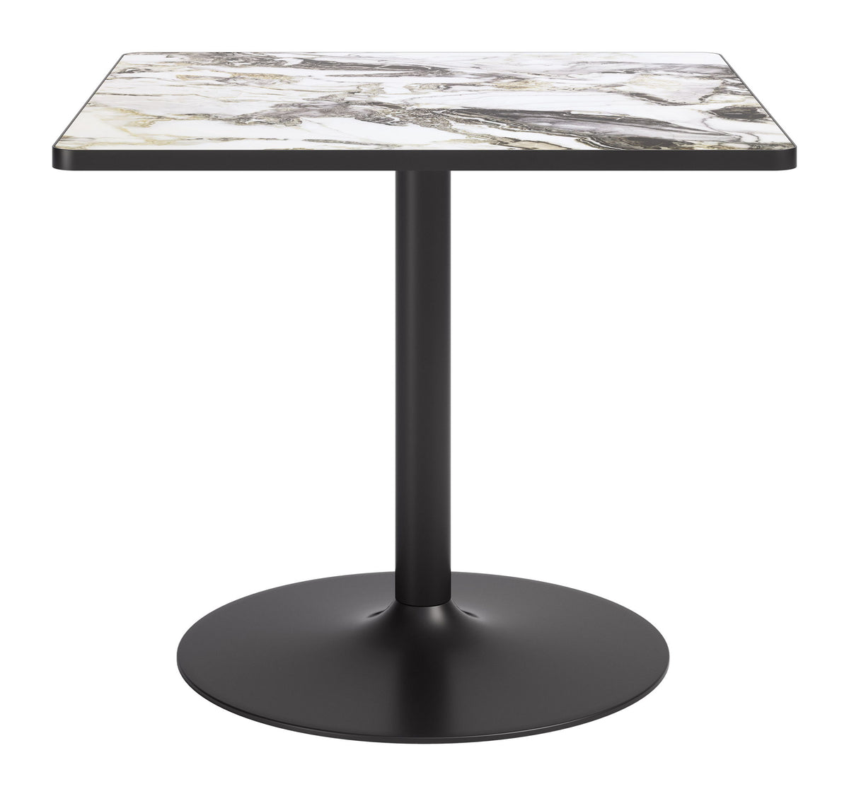 Caliza - Dining Table - Gray / Black