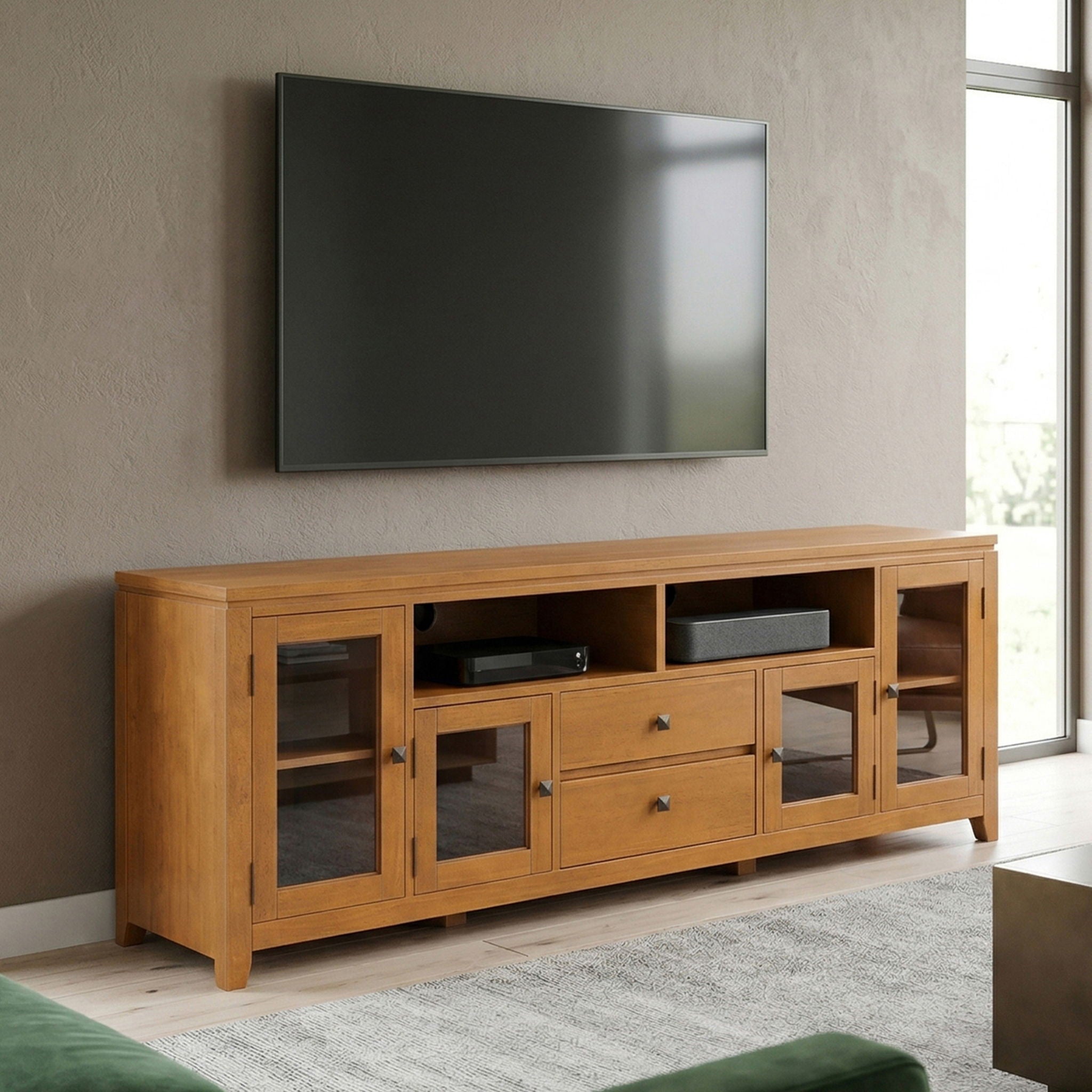Cosmopolitan - Handcrafted Wide TV Media Stand