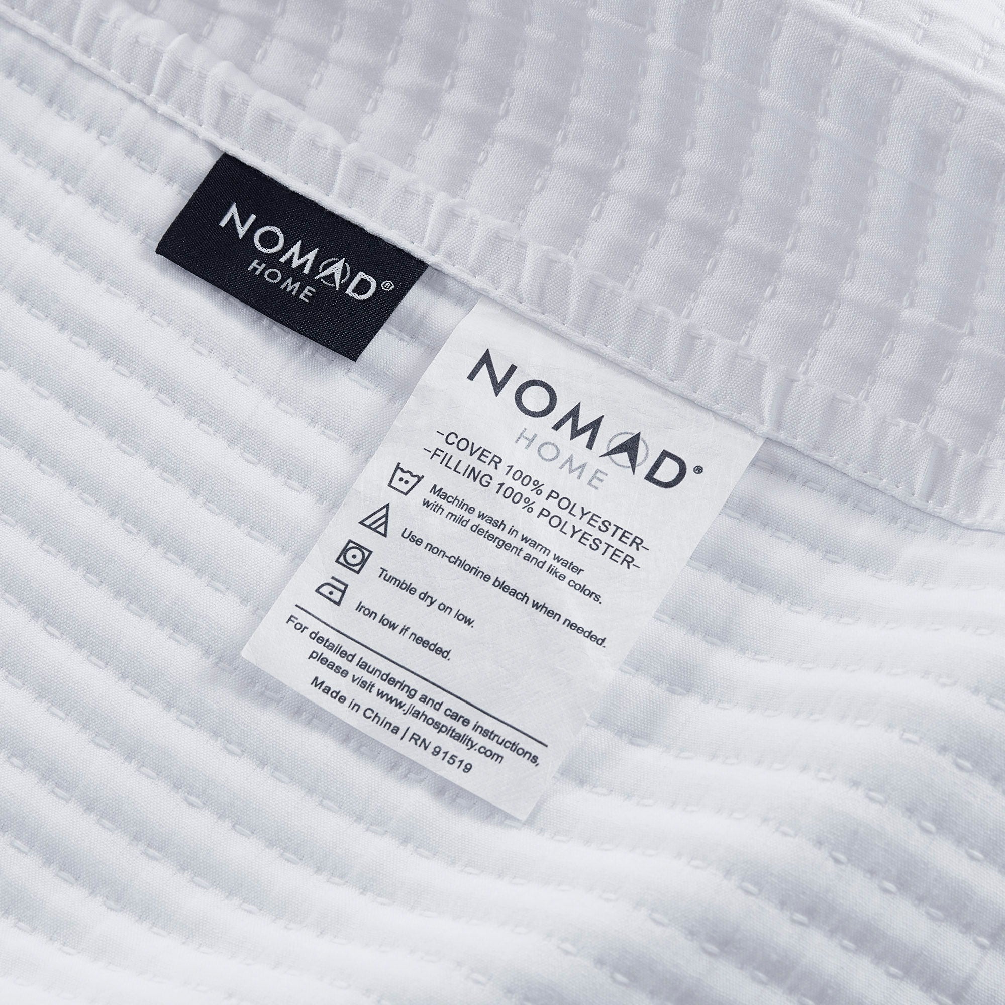 Matelasse - Luxury Coverlet - White