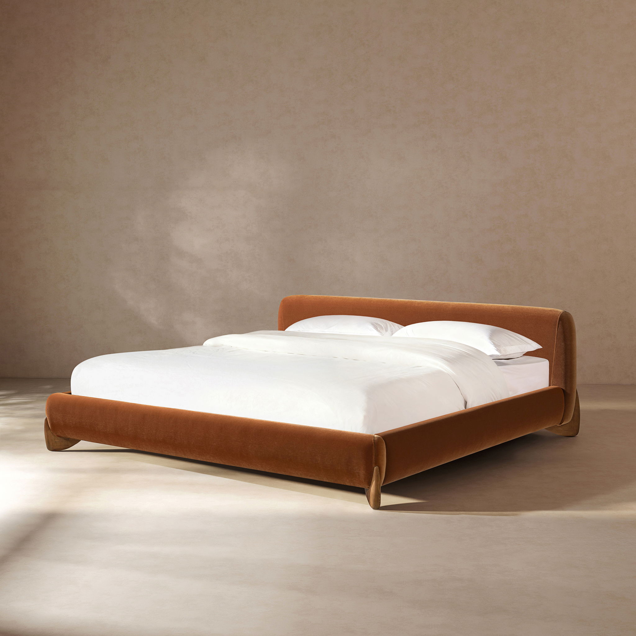 Alpine - Puffy Modern Platform Bed