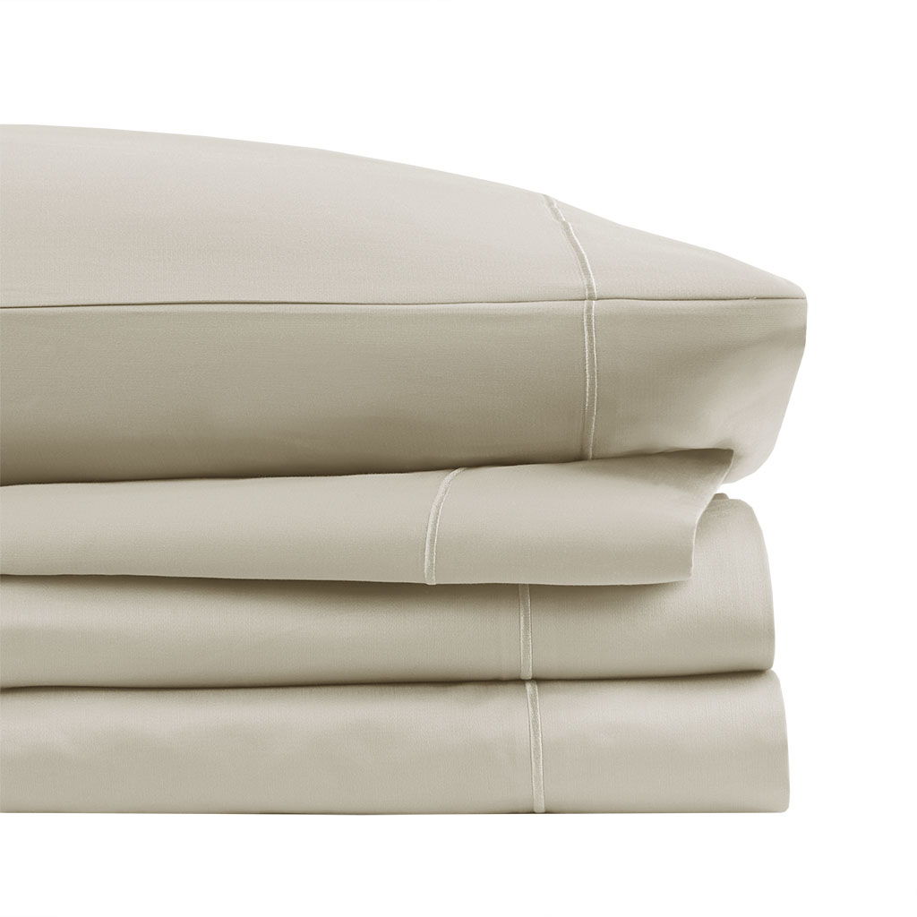 600 Thread Count - Queen Sheet Set - Sand