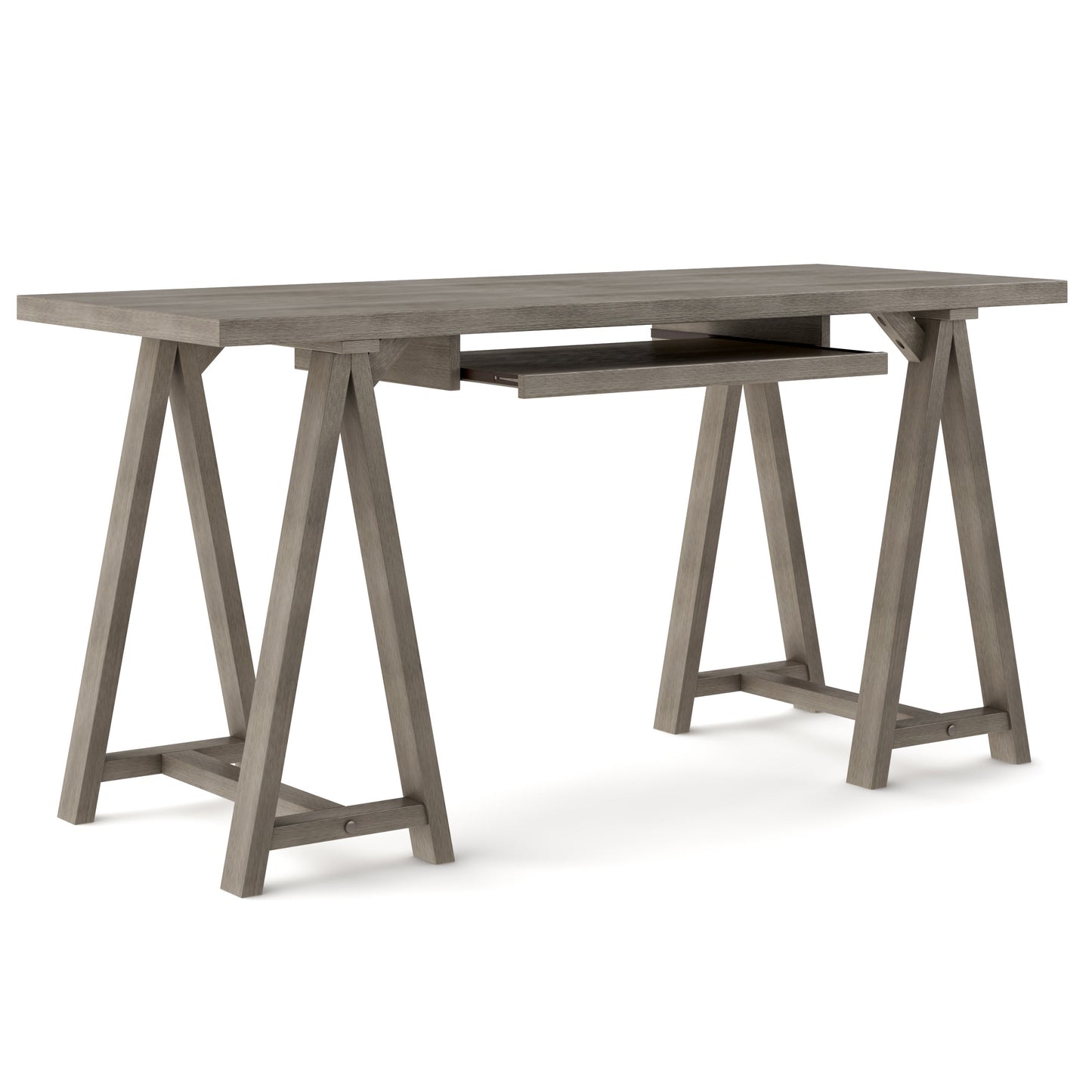 Sawhorse - Desk - Farmhouse Grey