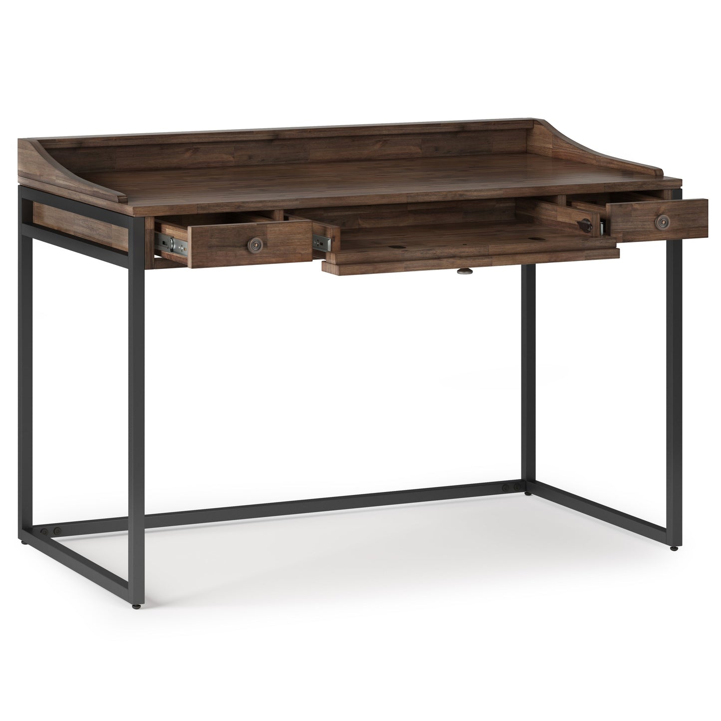 Ralston - Small Desk - Rustic Natural Aged Brown