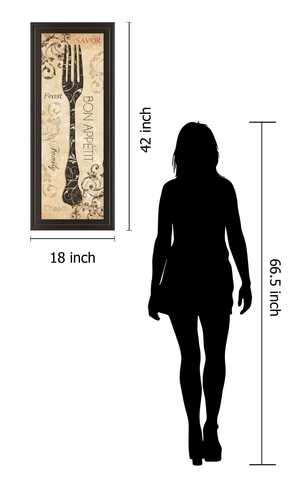 Bon Appetite By Dee Dee - Framed Print Wall Art - Beige