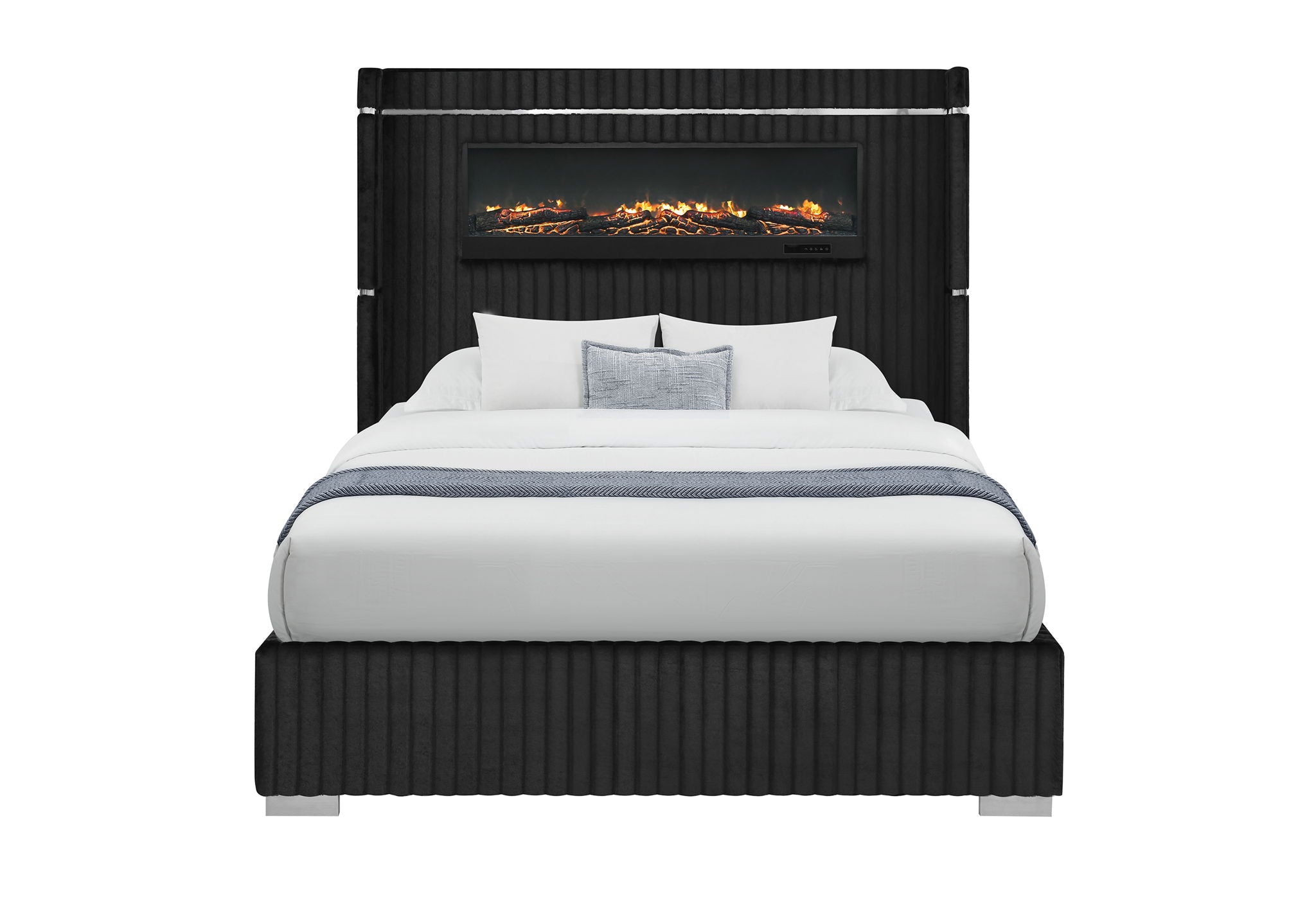 2215 - Queen Bed - Black